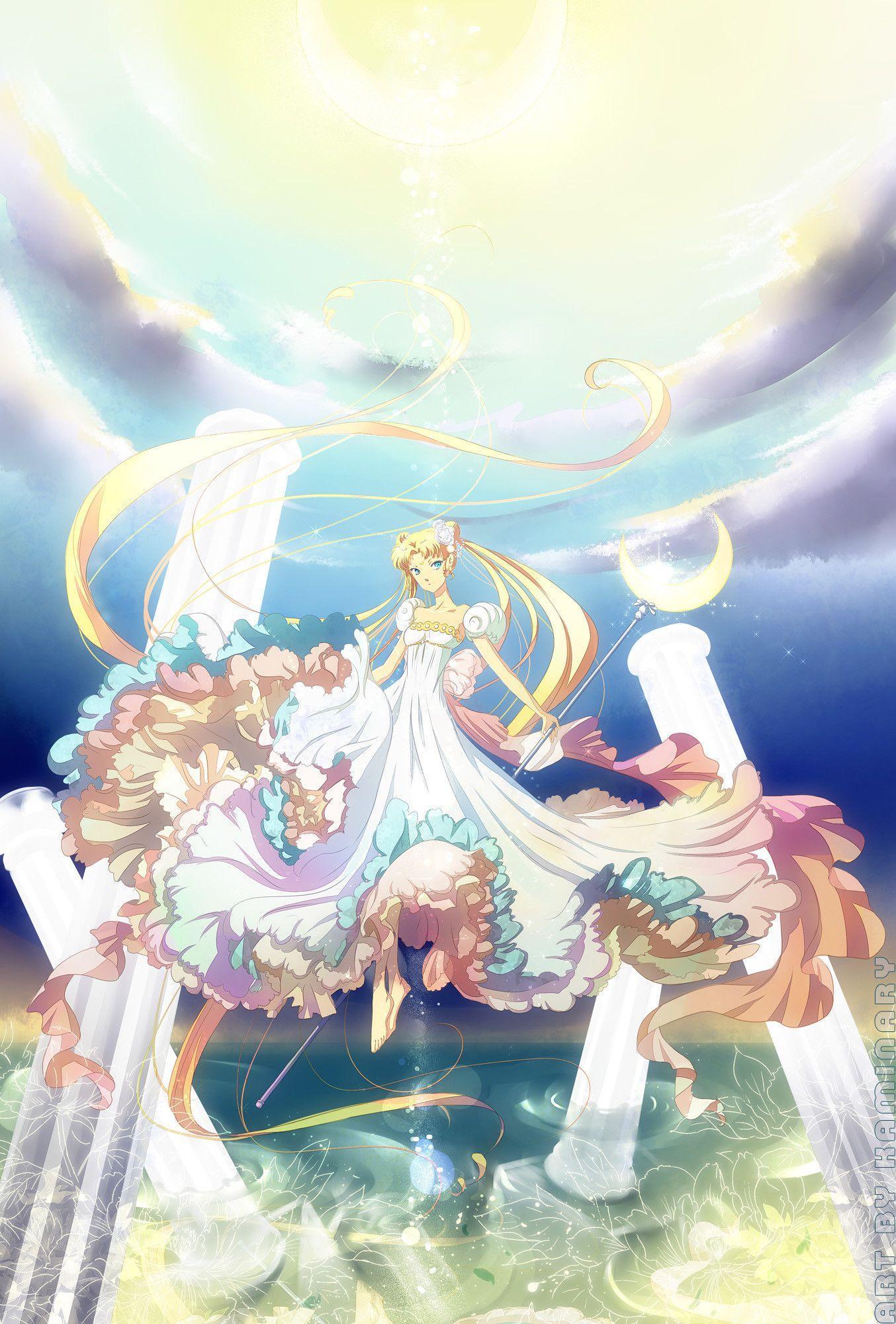 1354x2000 Neo Queen Serenity Wallpaper
