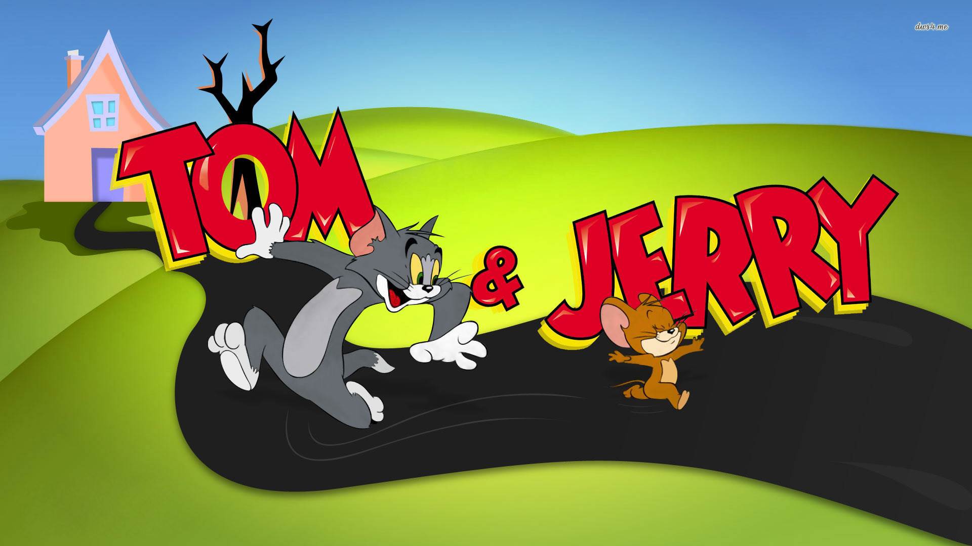 1920x1080 Christmas Tom Jerry Wallpaper 1920x1080