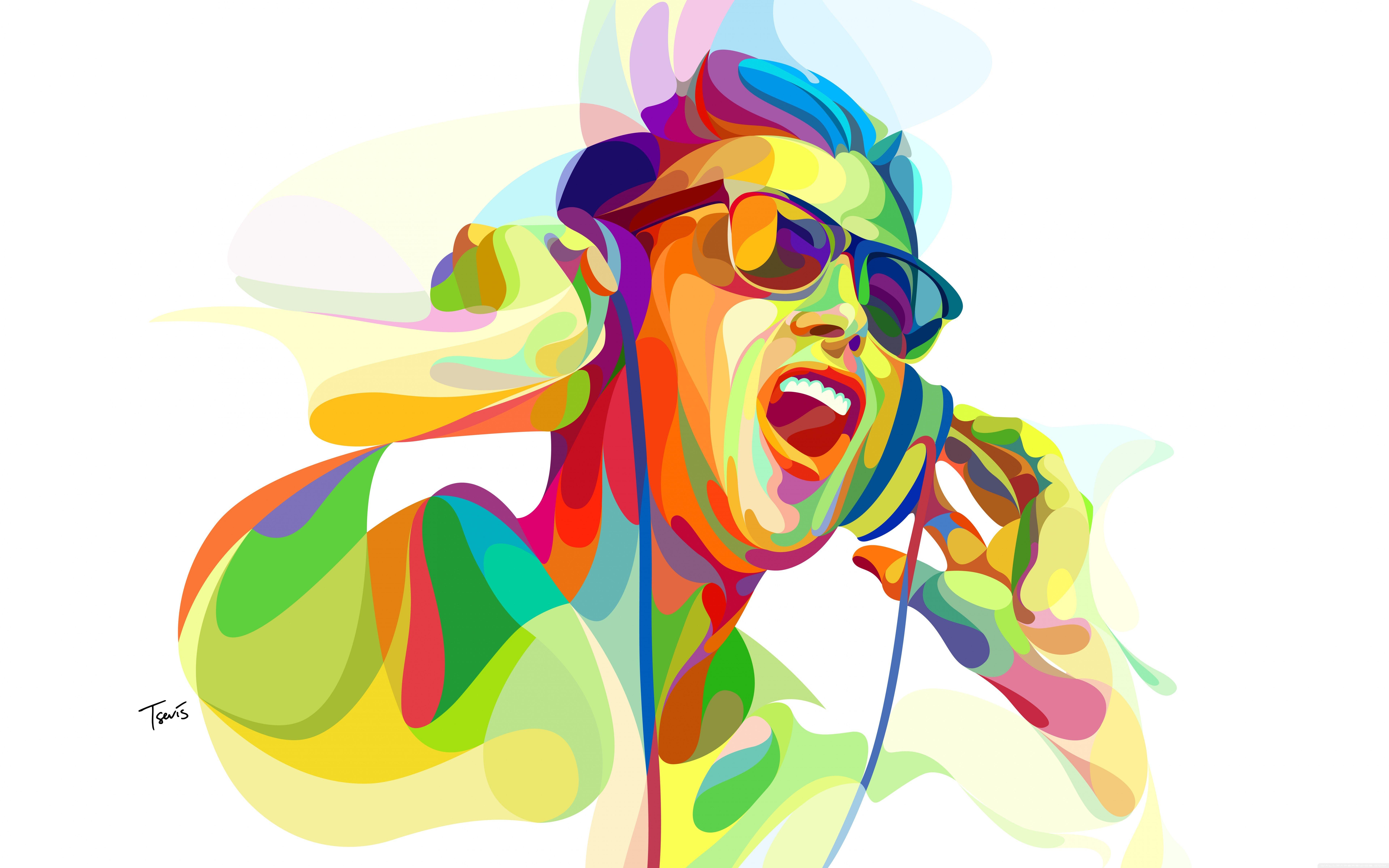 7680x4800 Music HD Desktop Wallpaper for Widescreen, High Definition, Mobile. Illustration, Music wallpaper, Visual artist