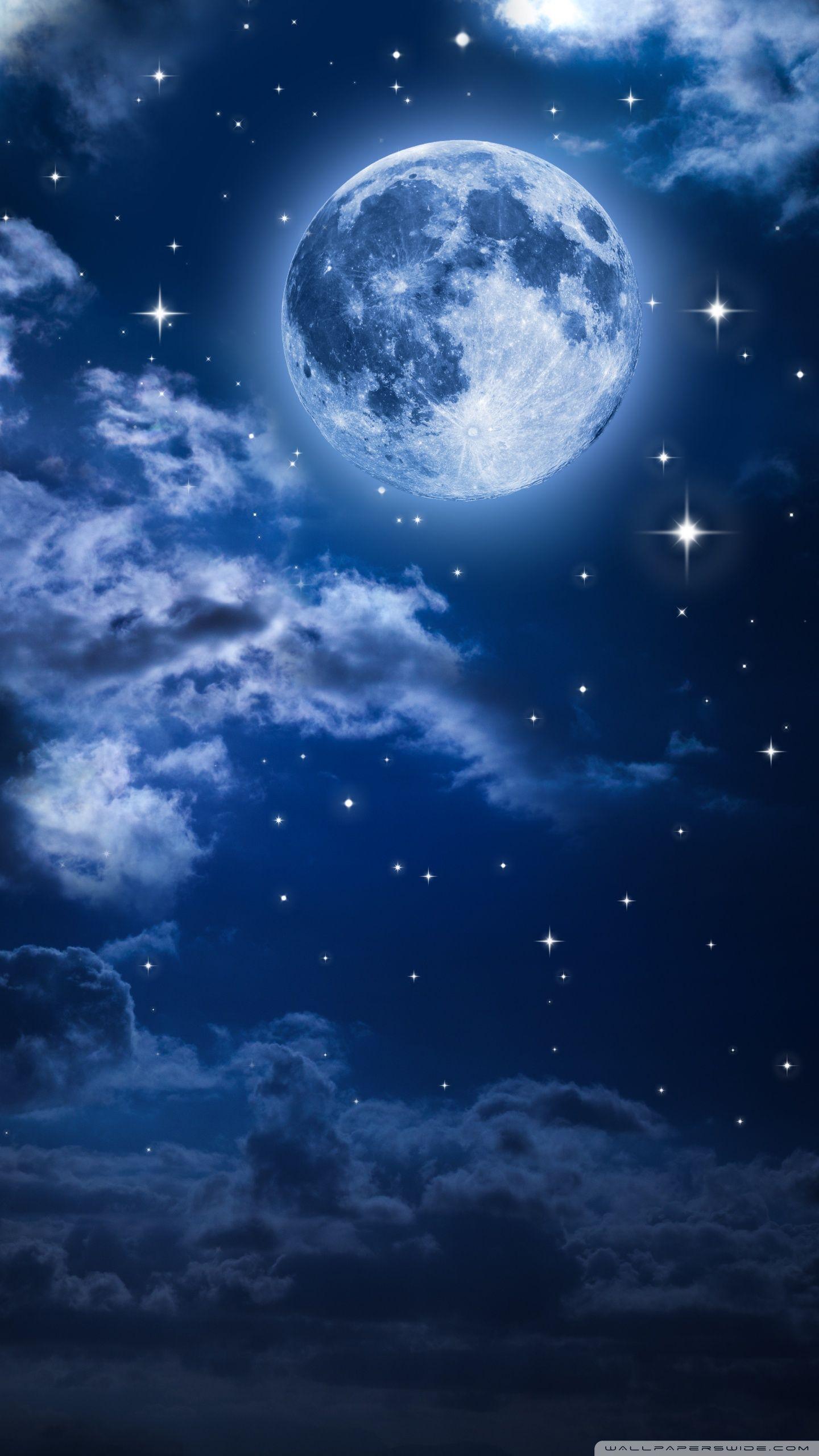 1440x2560 Beautiful Blue Wallpaper