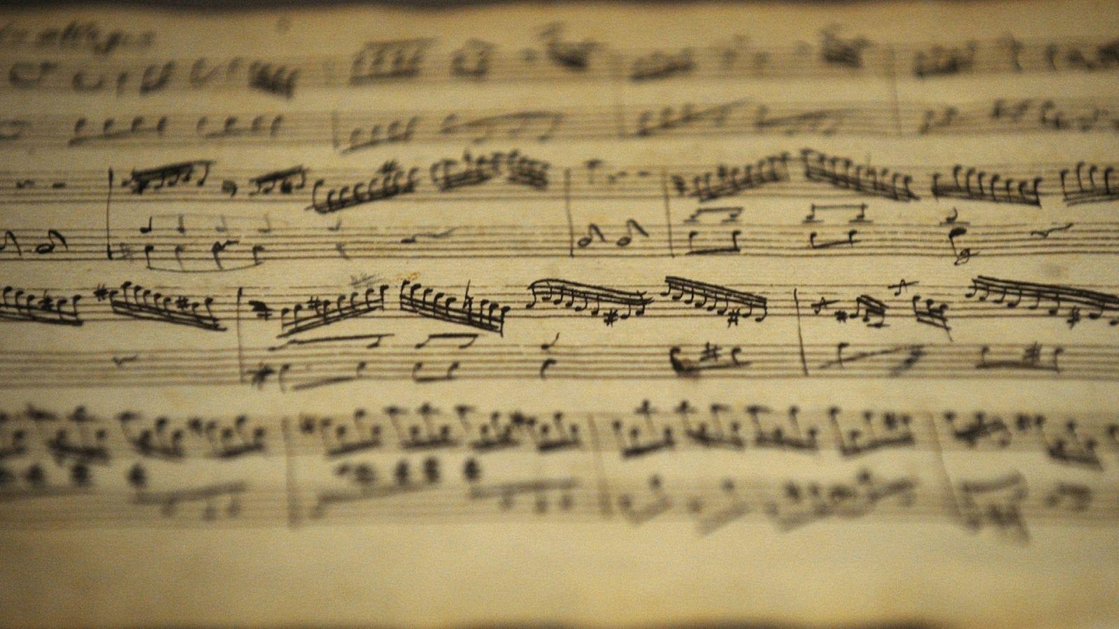 1600x900 Handwritten Sheet Music [1600x900]