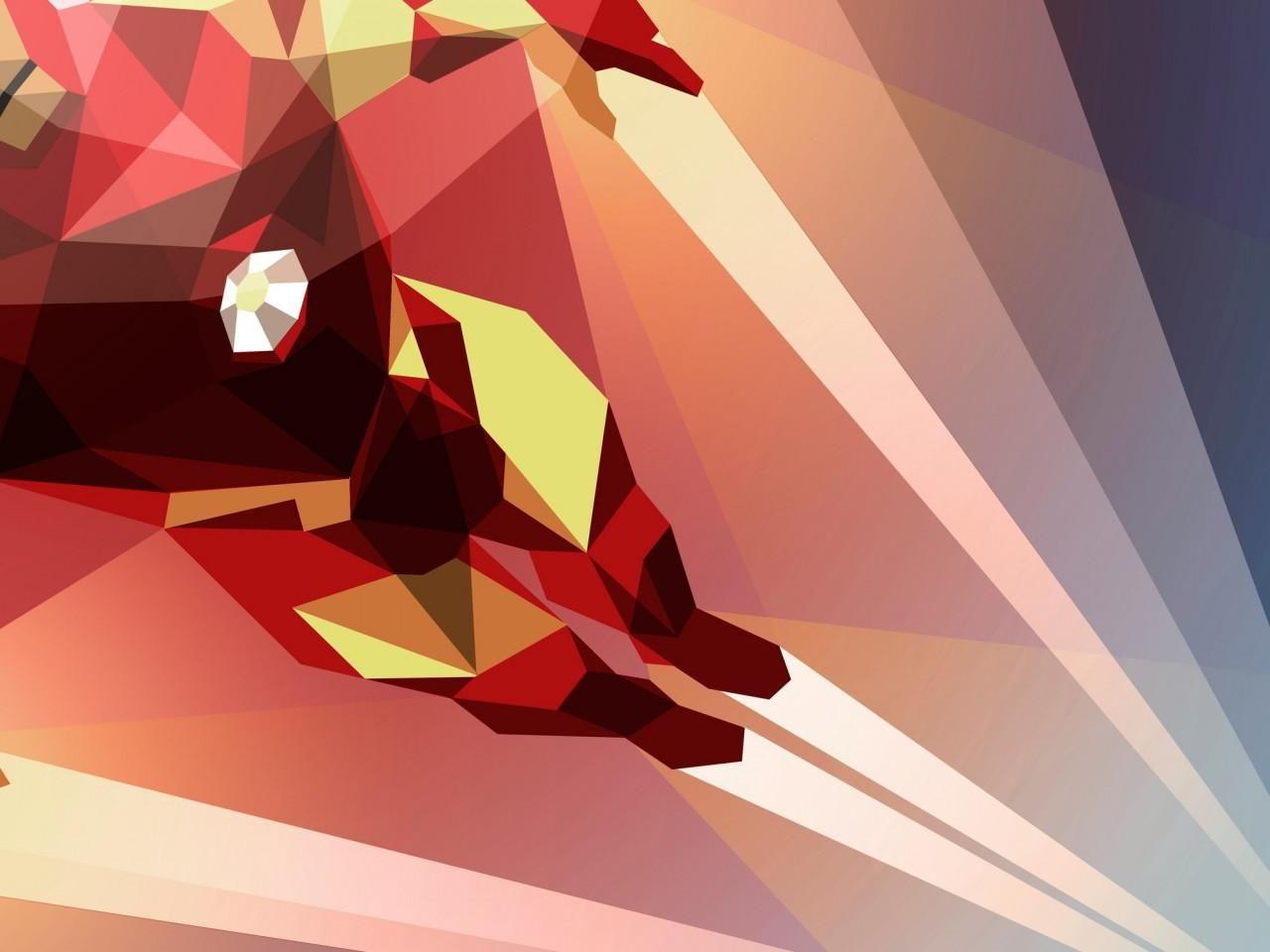 1280x960 Iron Man Art Deco
