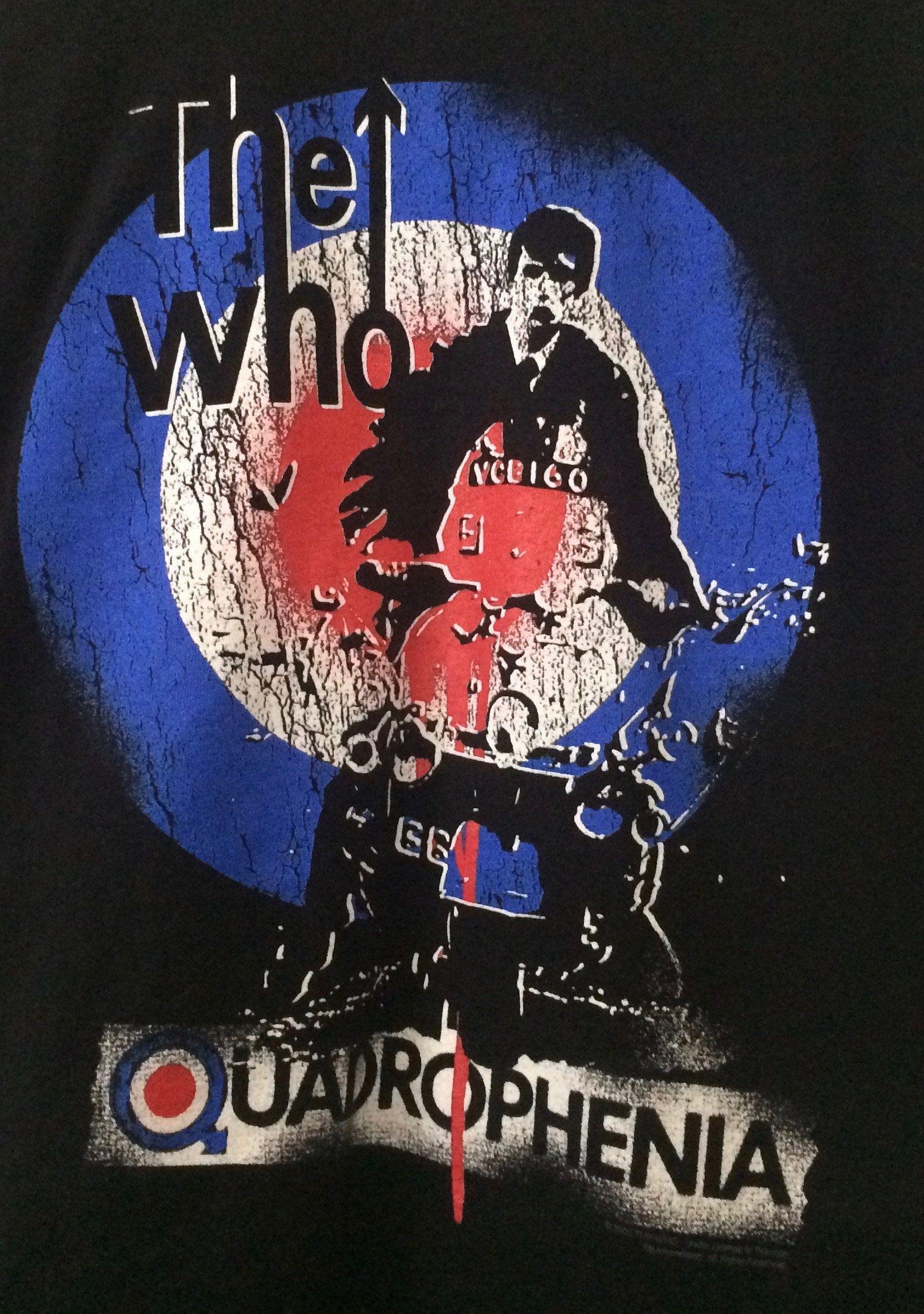 1521x2163 Classic Rock T shirts Quadrophenia Mod Ska The. Etsy. Rock band posters, The who band, Band wallpaper