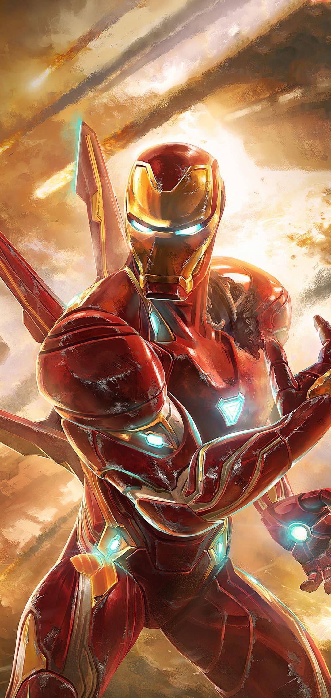 1080x2280 Wallpaper Of Iron Man HD Wallpaper