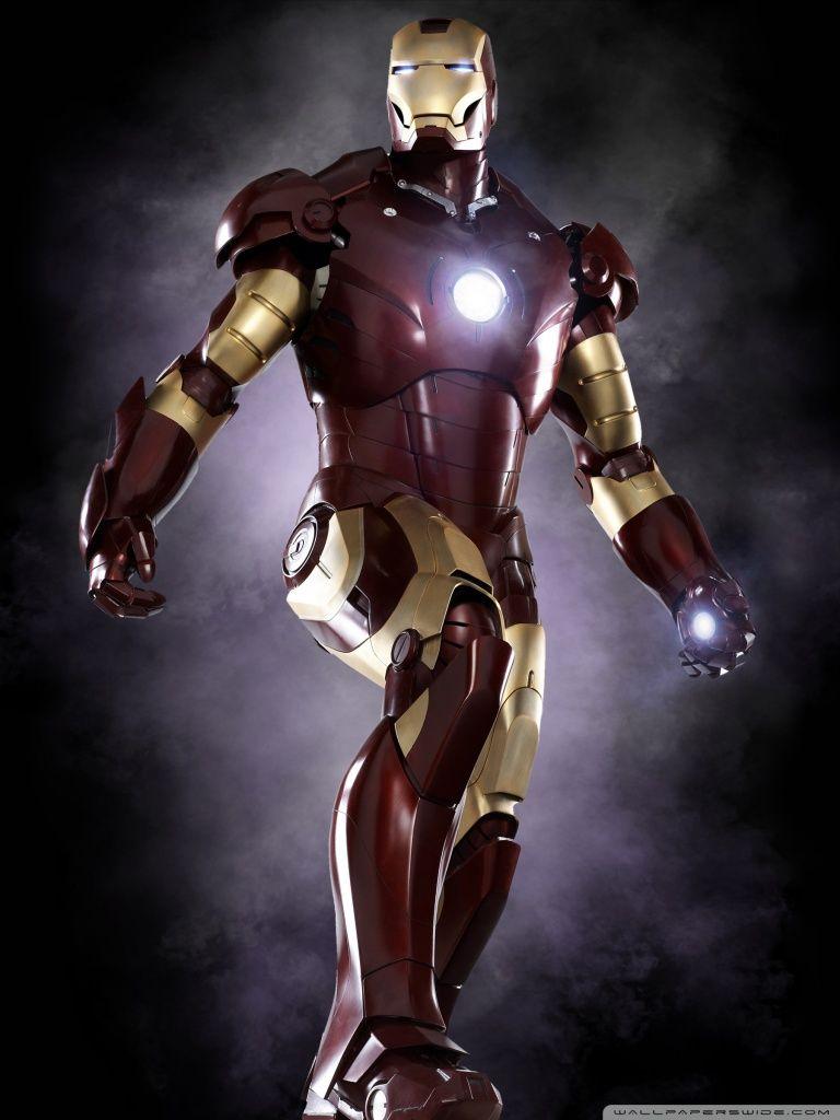 768x1024 Iron Man HD Wallpaper For Mobile