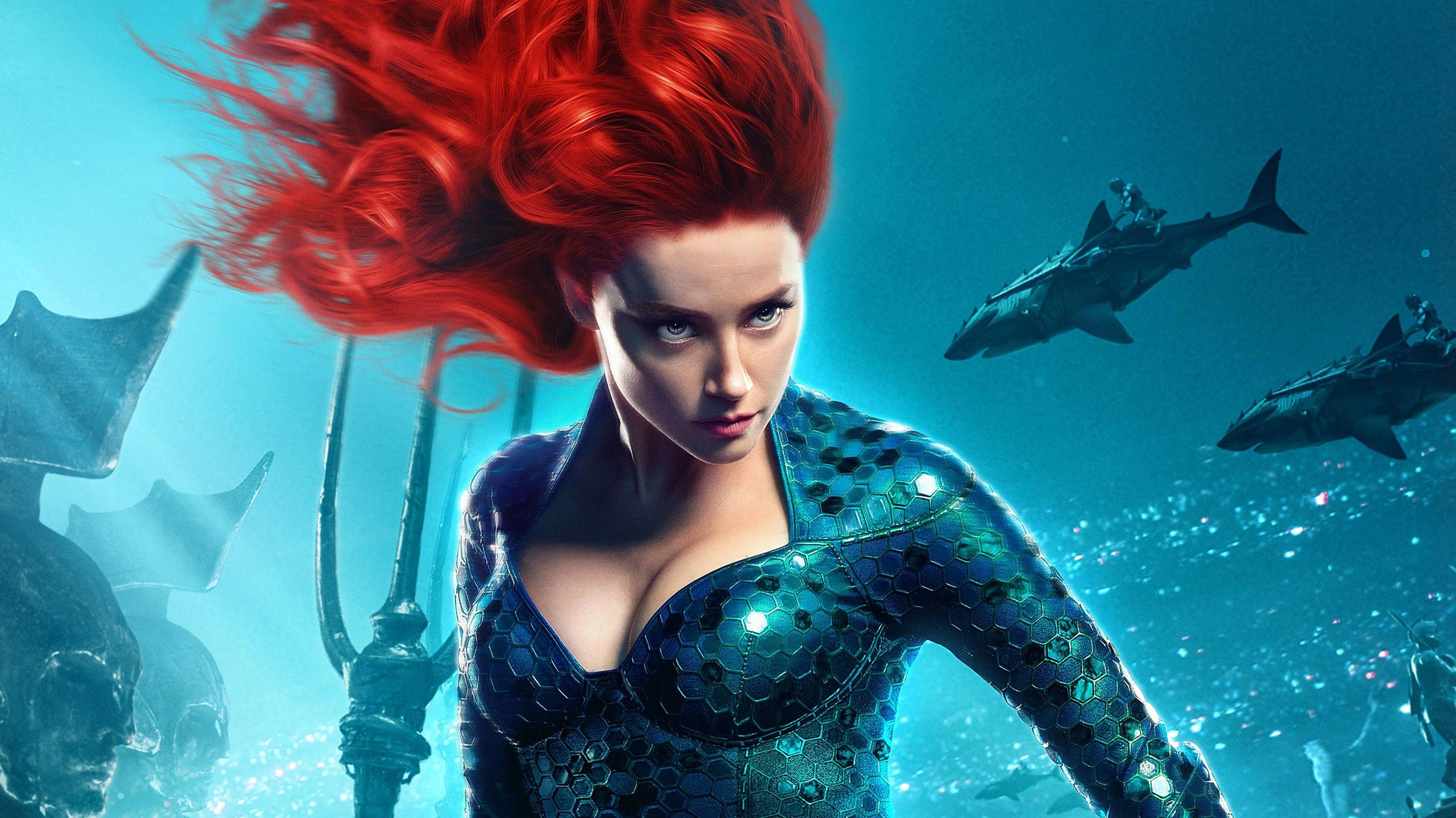2880x1620 Aquaman Wallpaper HD: Aquaman Mera Wallpaper For iPhone
