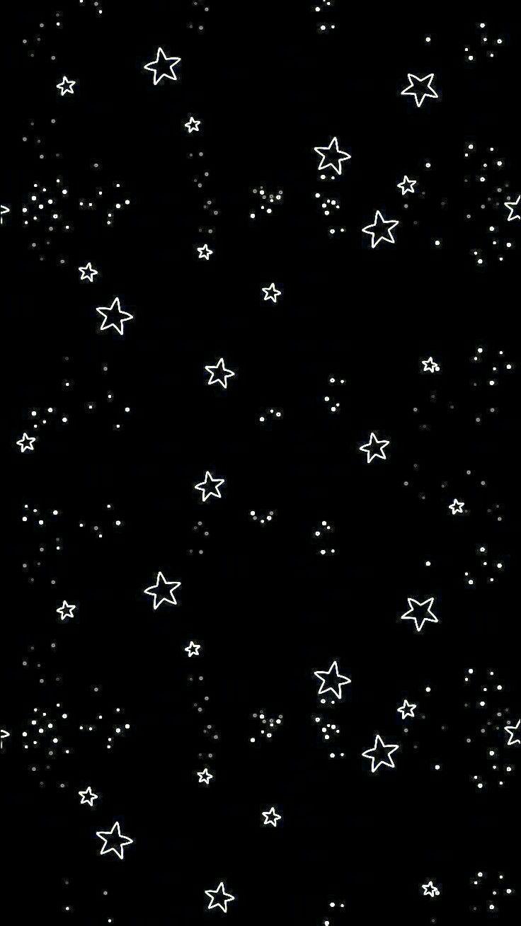 736x1308 phonebackground. Star wallpaper, Black wallpaper, Aesthetic iphone wallpaper