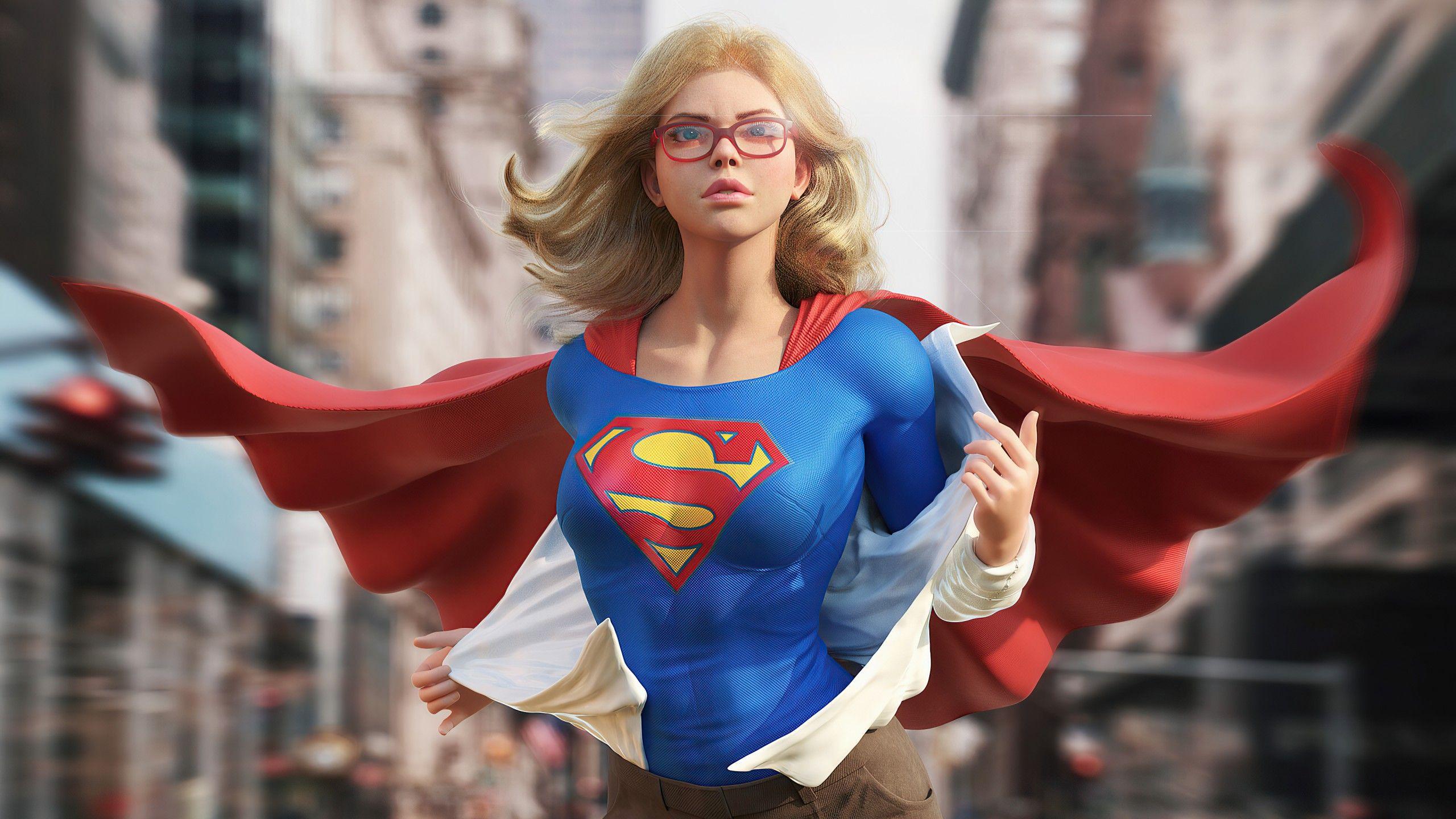 2560x1440 Supergirl 4K Wallpaper, CGI, DC Comics, Graphics CGI