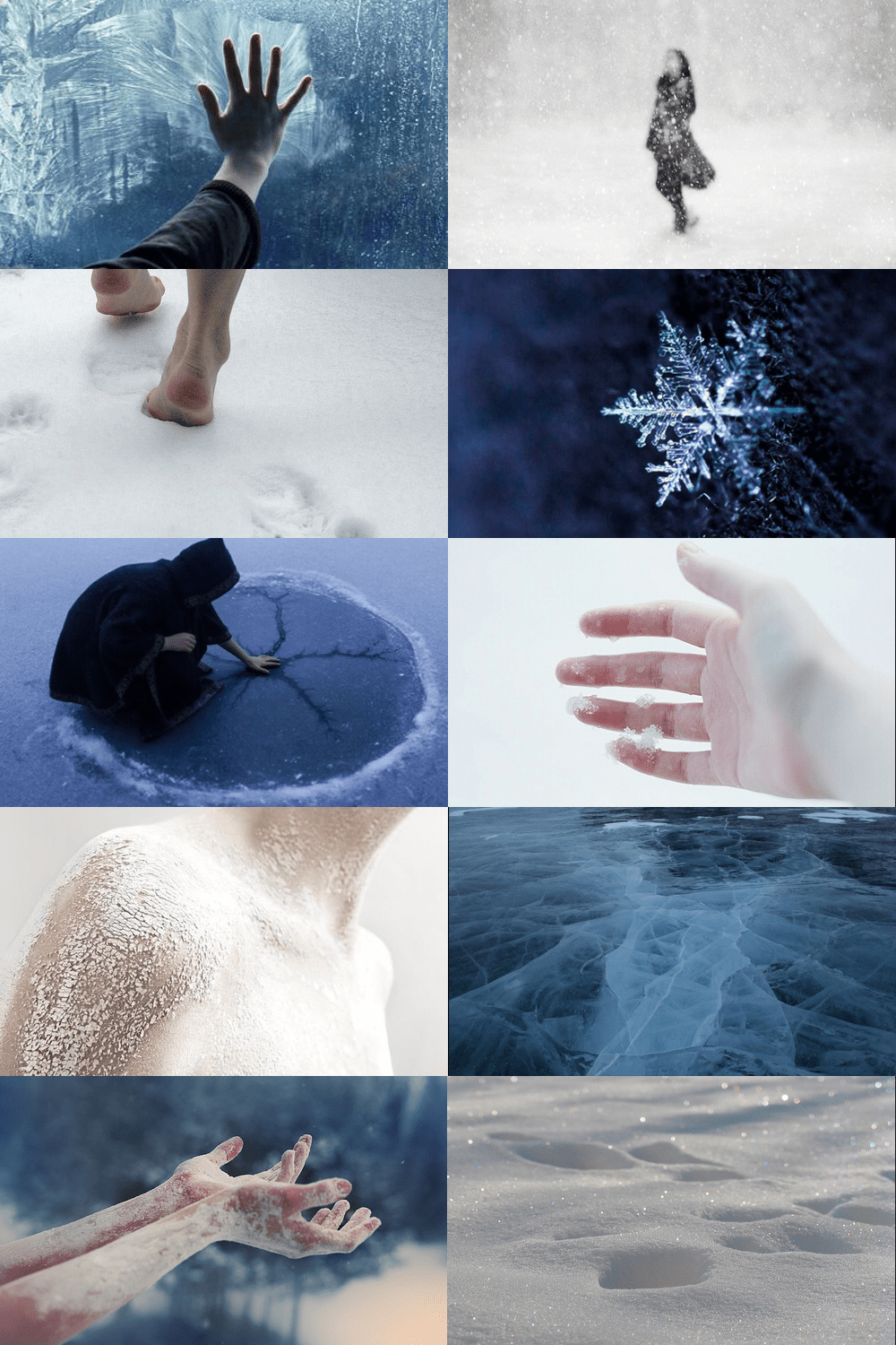 1000x1500 Winter Aesthetic Background Ice Heart .