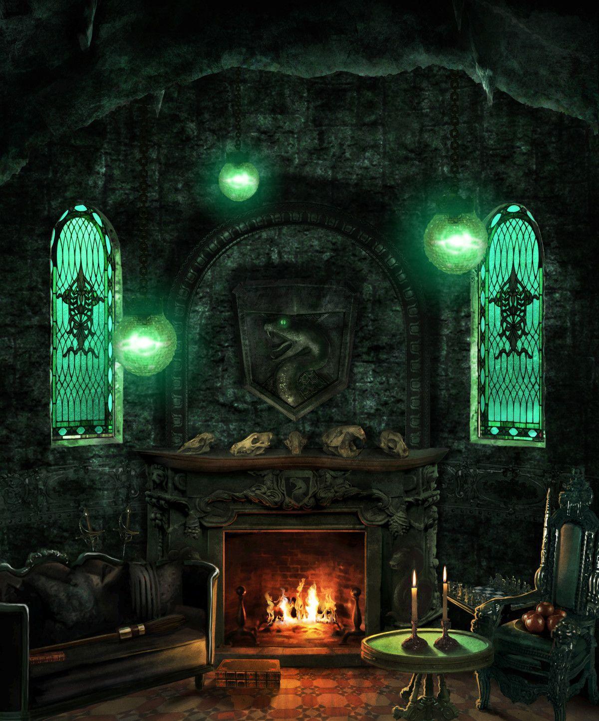 1200x1444 Slytherin Common Room Wallpaper