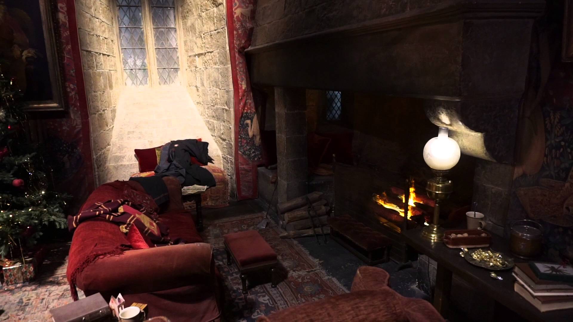 1920x1080 Harry Potter Common Room Wallpaper