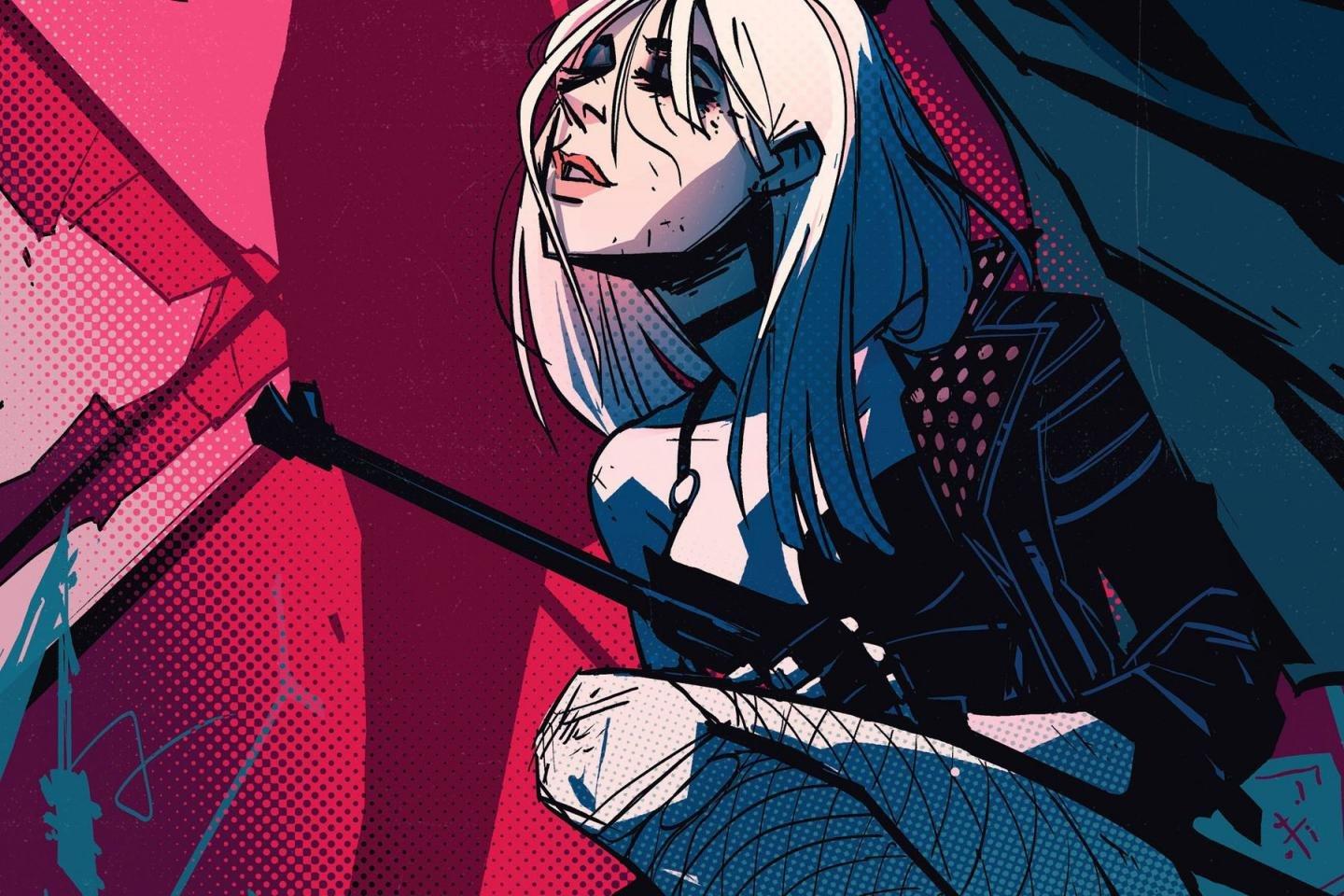 1440x960 Awesome Black Canary free wallpaper for HD 1440x960 PC