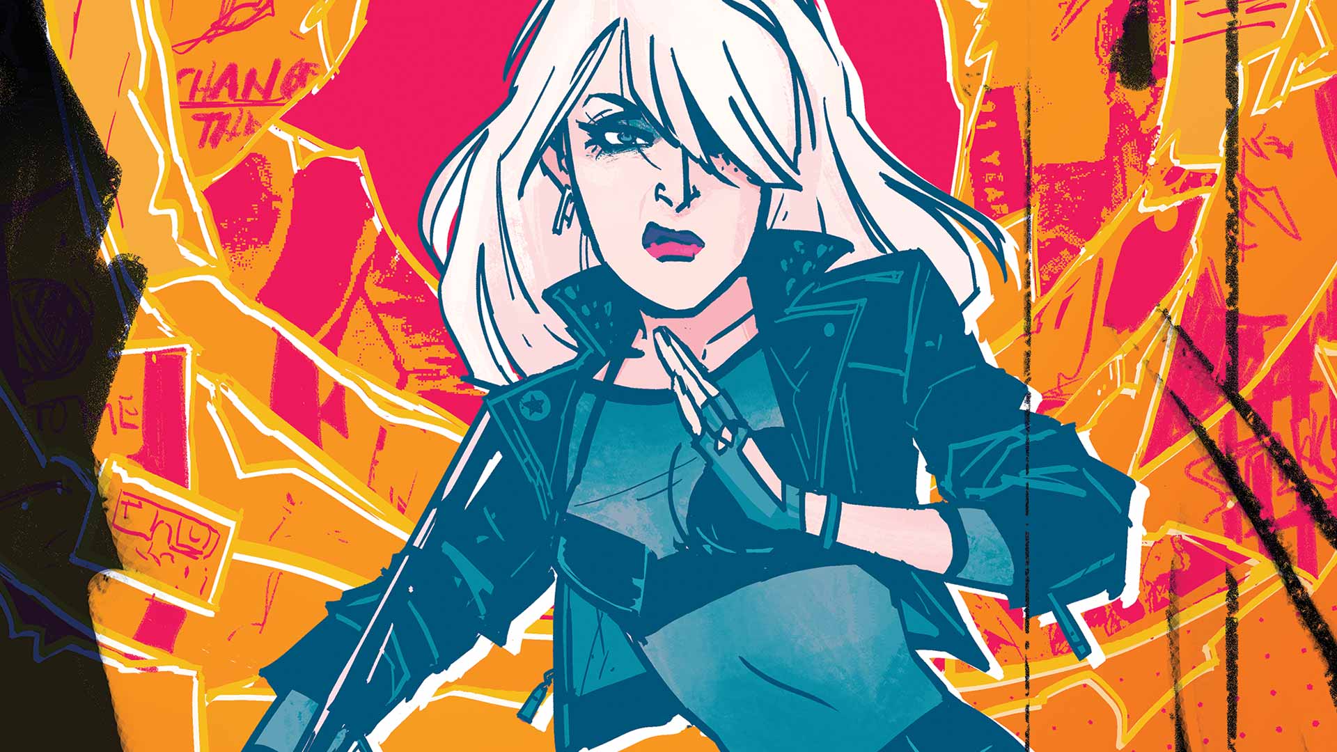 1920x1080 Black Canary Wallpaper