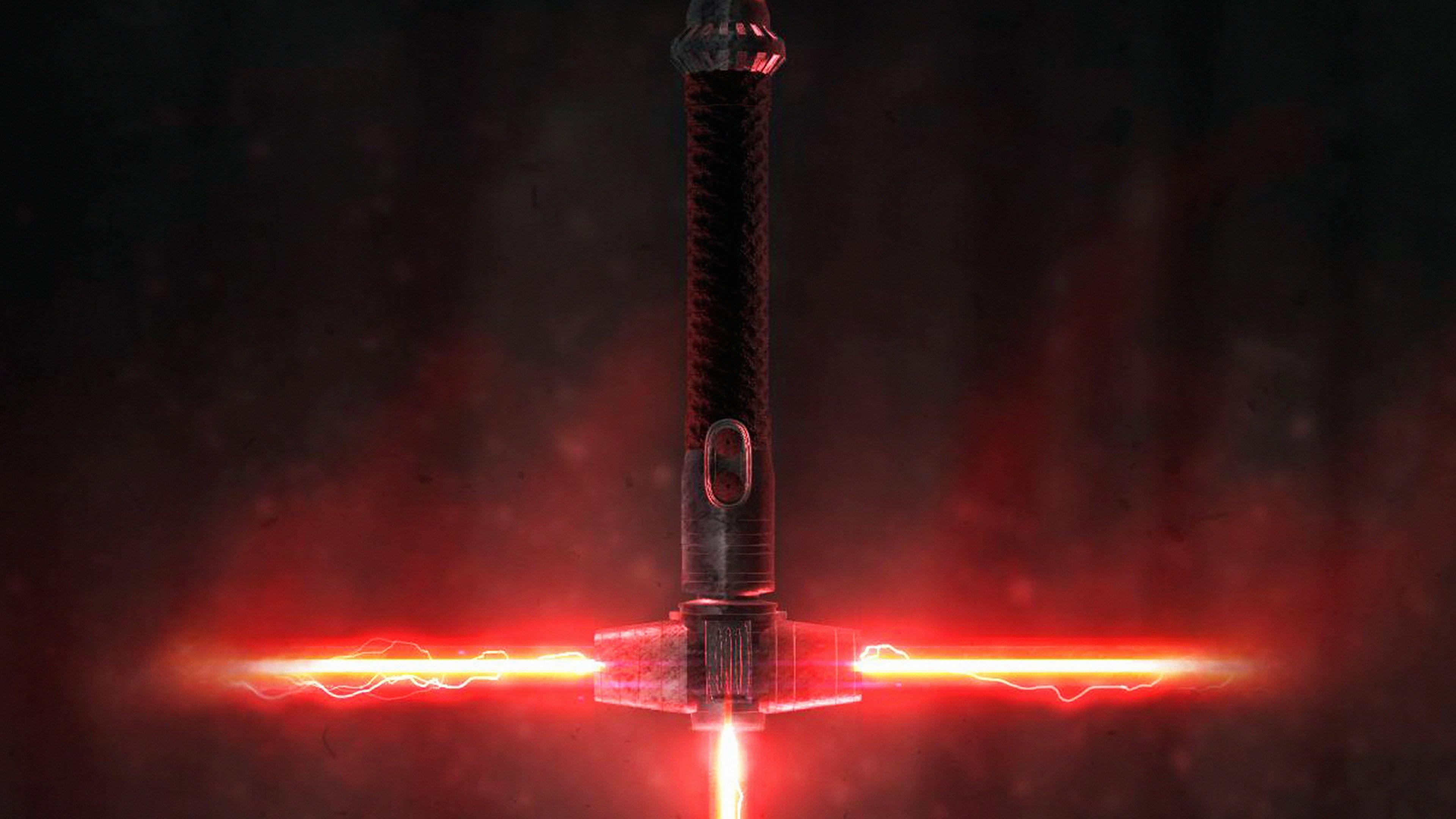 3840x2160 Cool Star Wars Wallpaper with a Lightsaber .