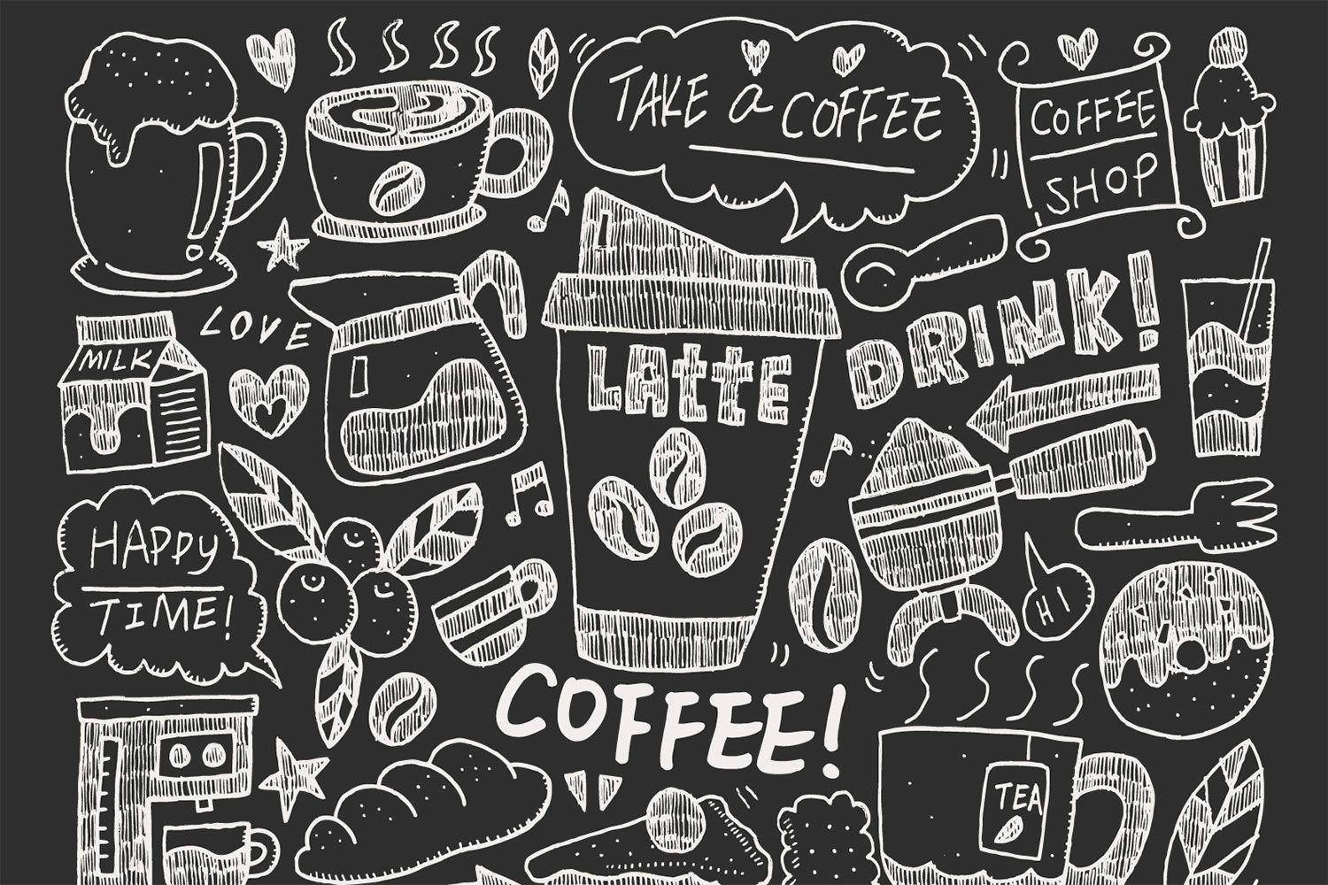 1500x1000 Doodle Laptop Wallpaper .