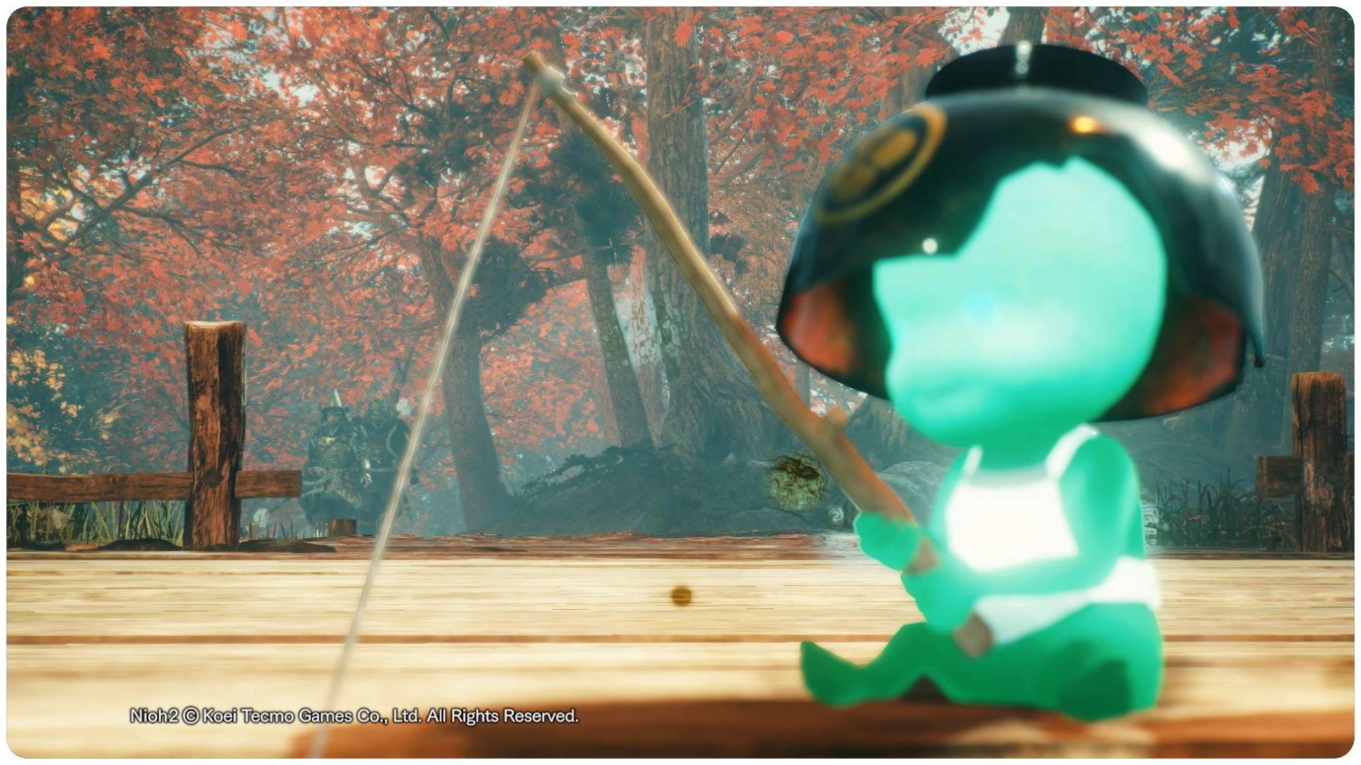 1920x1080 FuchsFeuer 22763 a fishing Kodama ^^ #Nioh2 #Kodama #KoeiTecmoGames #PS4share