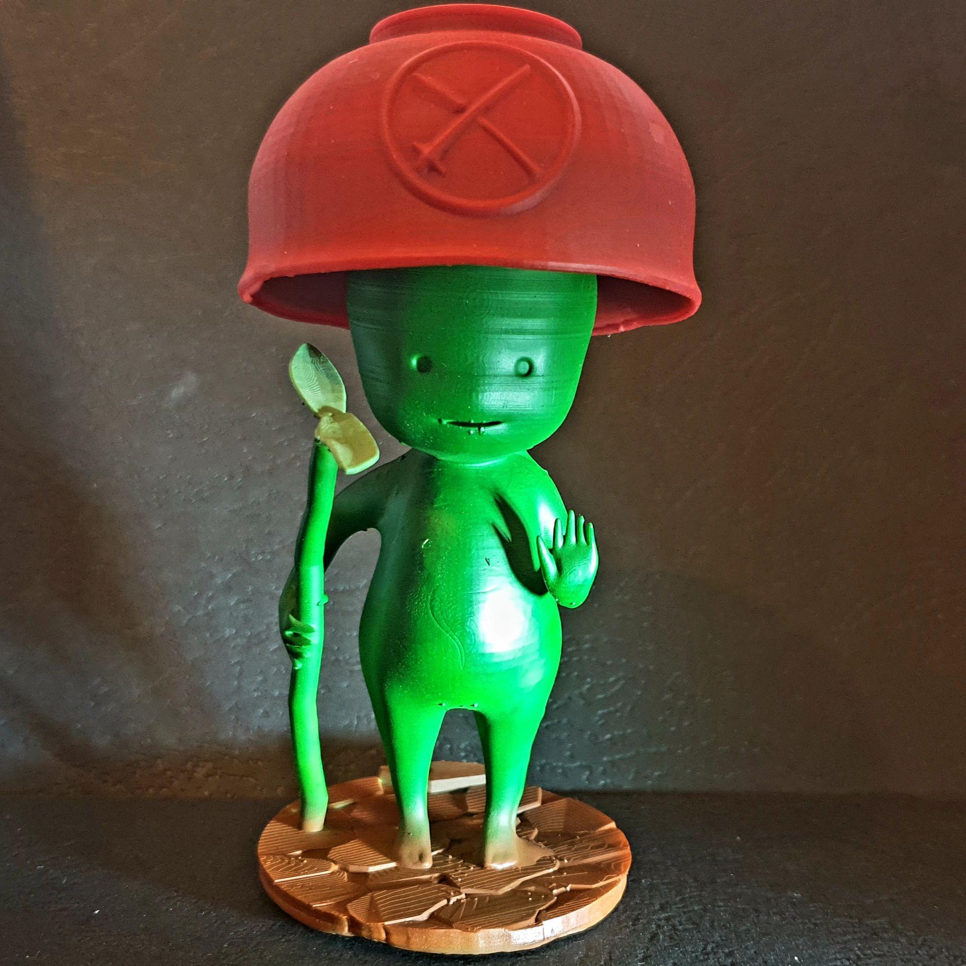 1961x1960 3D Printable Kodama from Nioh by Barnabás Zombor