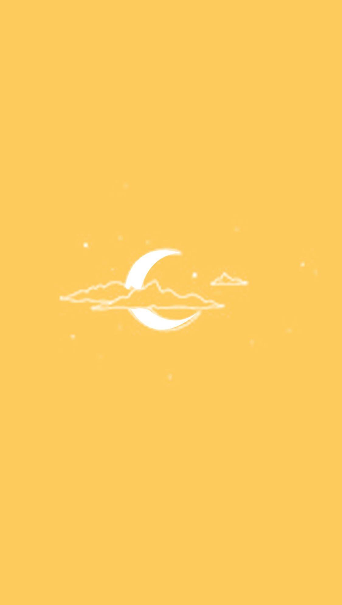 1125x1988 Soft Yellow Aesthetic Wallpaper