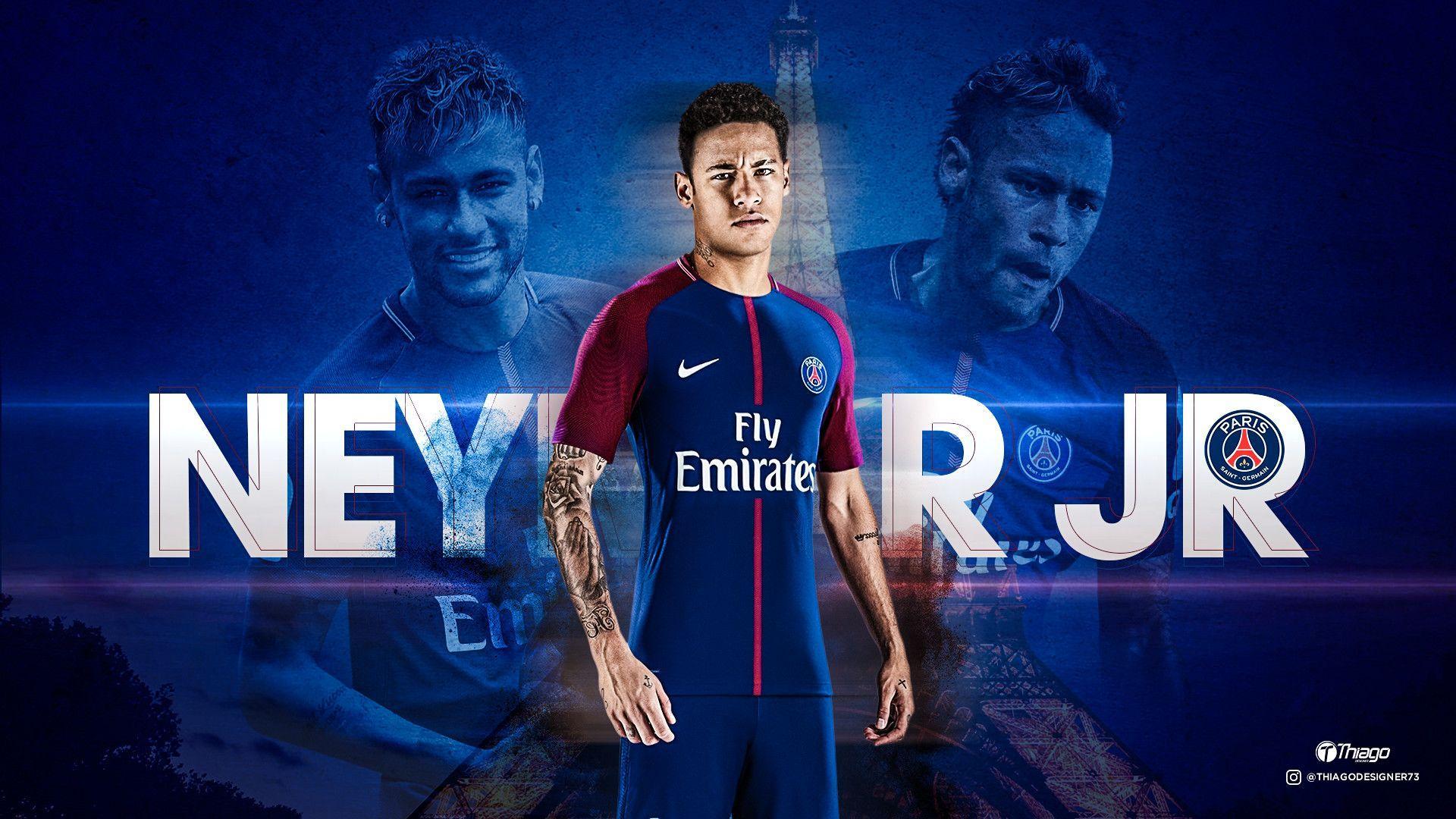 1920x1080 Neymar Logo Wallpaper
