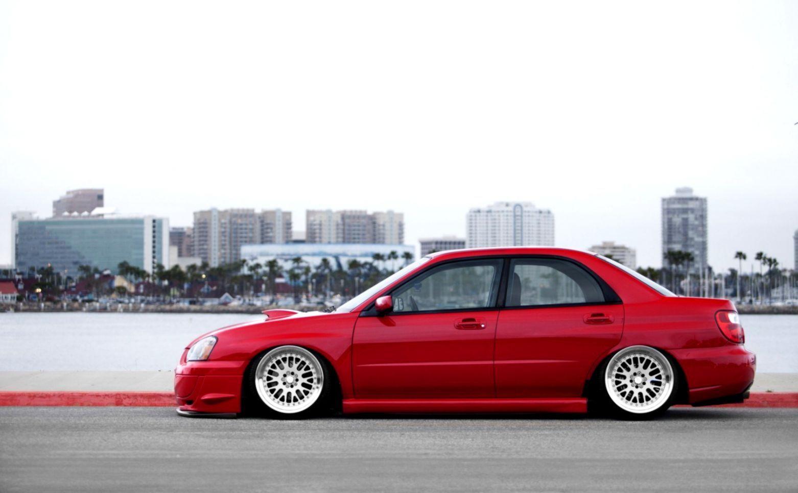 1562x966 Subaru Impreza Wrx Red Car Tuning HD Wallpaper. Decor di Design