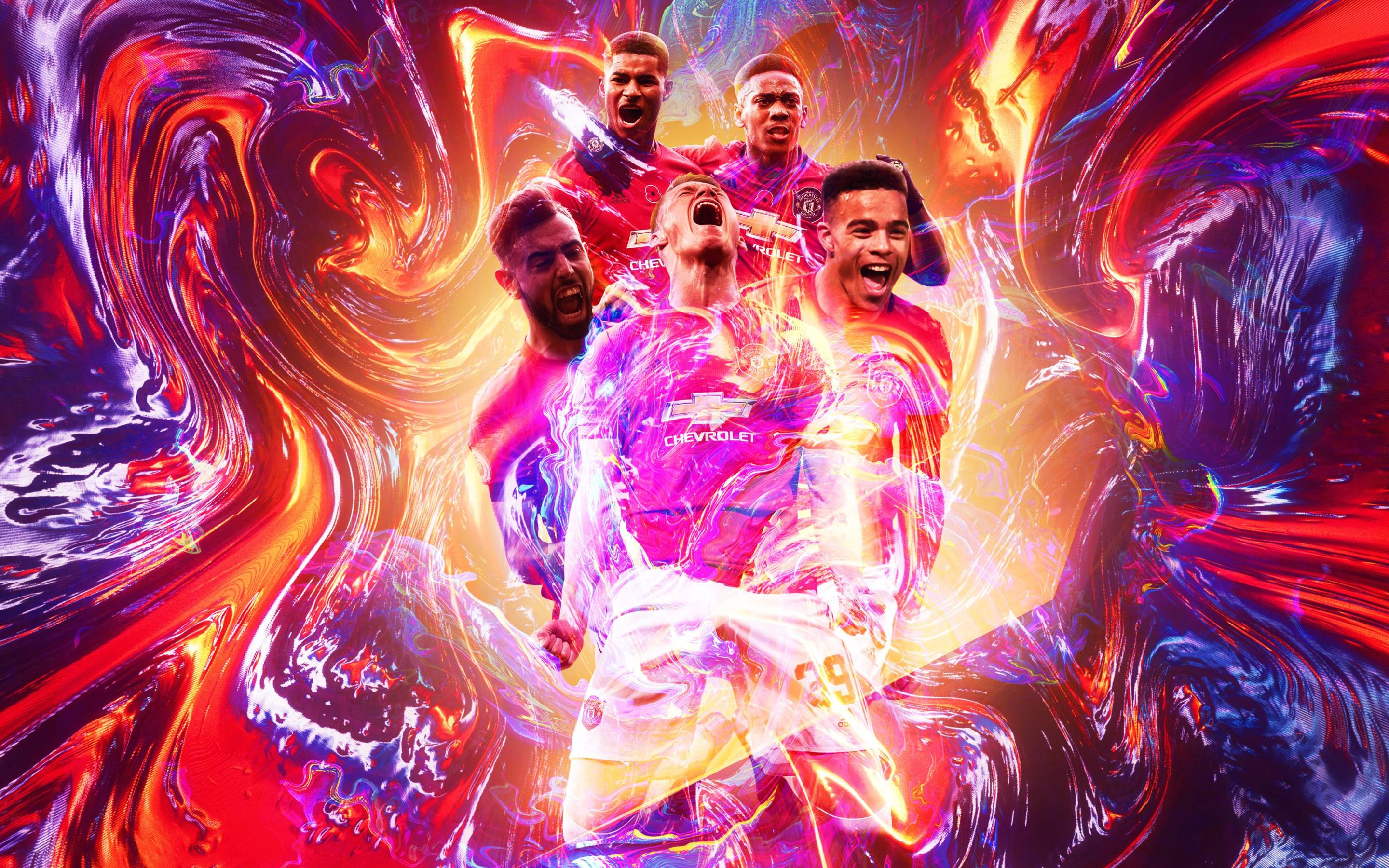 2880x1800 Manchester United F.C. Poster Macbook Pro Retina Wallpaper, HD Sports 4K Wallpaper, Image, Photo and Background