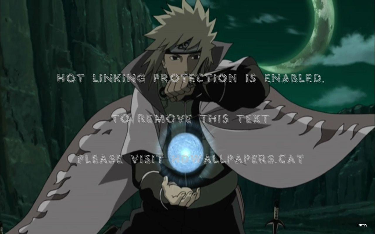 1280x800 minato namikaze mesy 4th hokage konoha