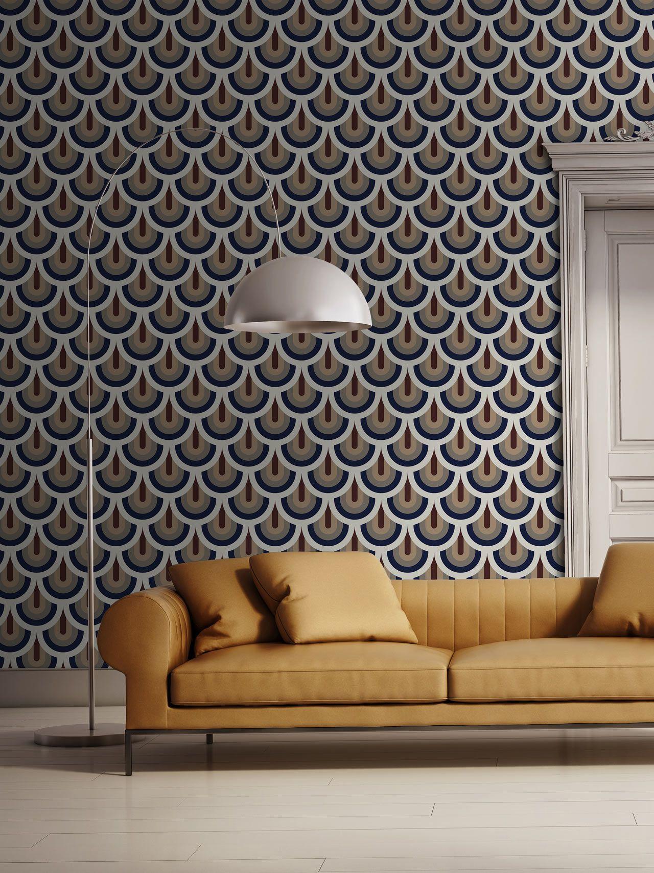 1280x1707 Jupiter 10 Launches with its First Collection of Modernist Wallcoverings. Wall coverings, Modern wallpaper, Wallcovering design
