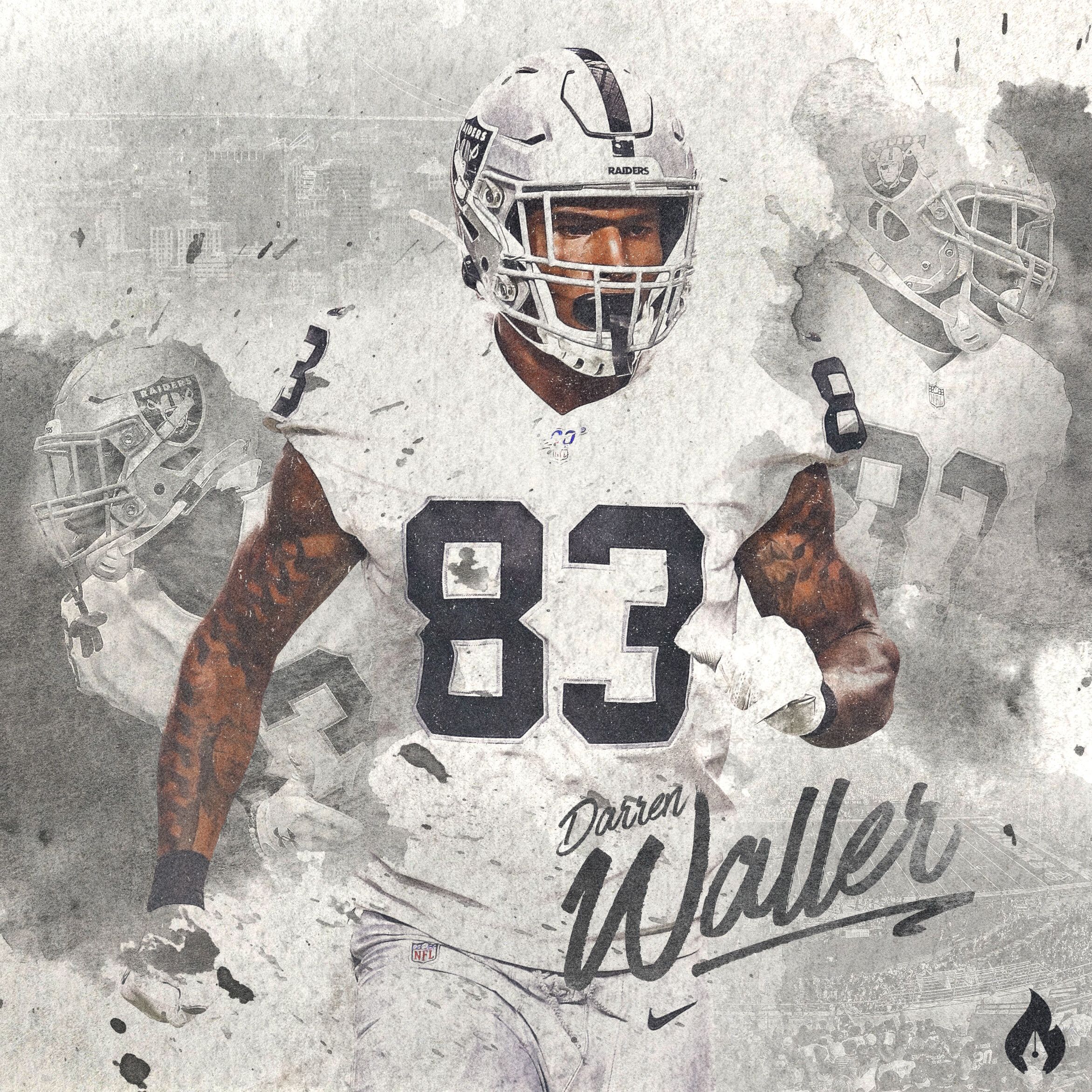 2343x2343 Darren Waller Wallpaper
