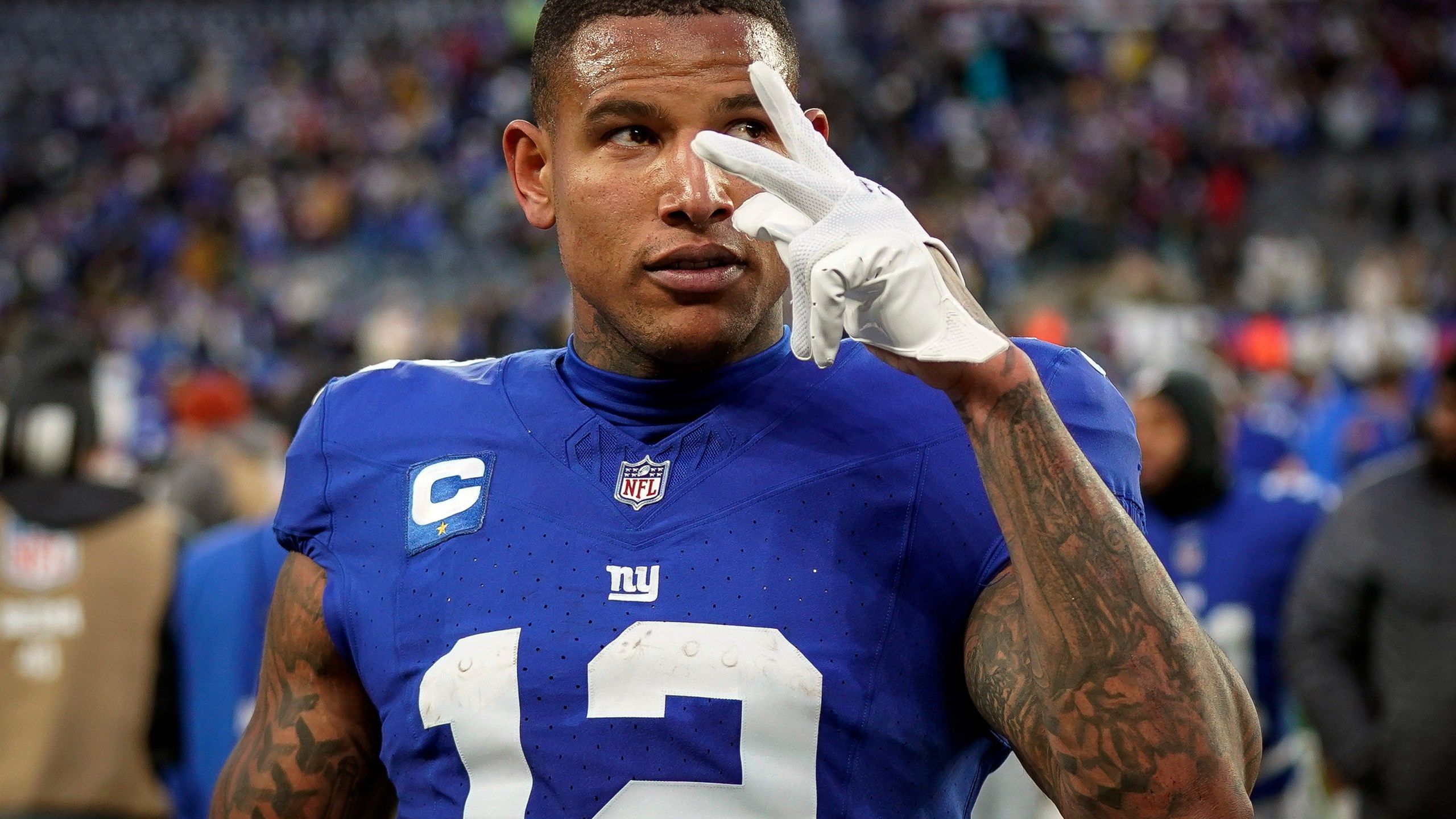 2560x1440 Giants veteran tight end Darren Waller retires at age 31