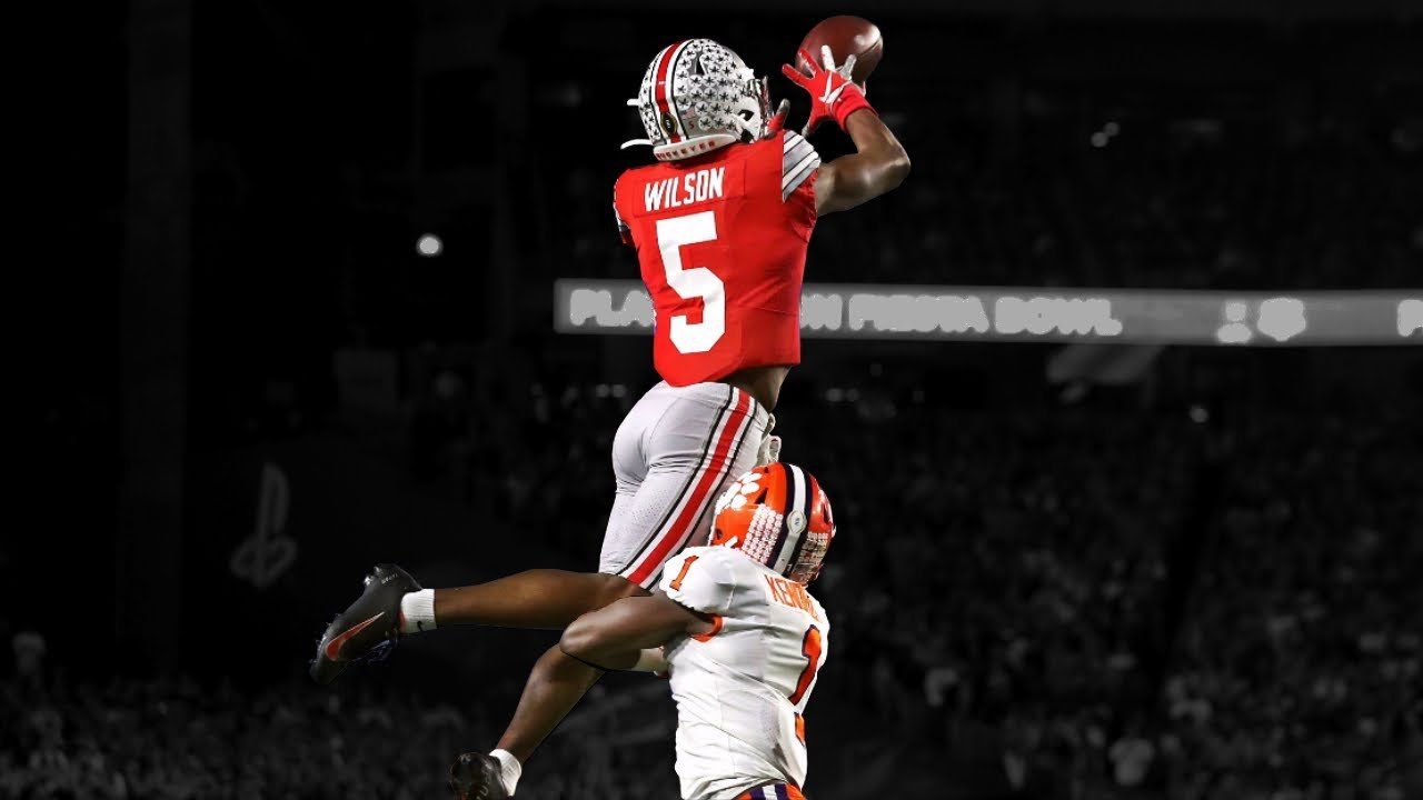 1280x720 Garrett Wilson Ohio State Wallpaper