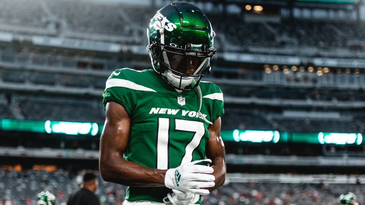 1280x720 Jets WR Garrett Wilson Flashes in Limited Action vs. Falcons