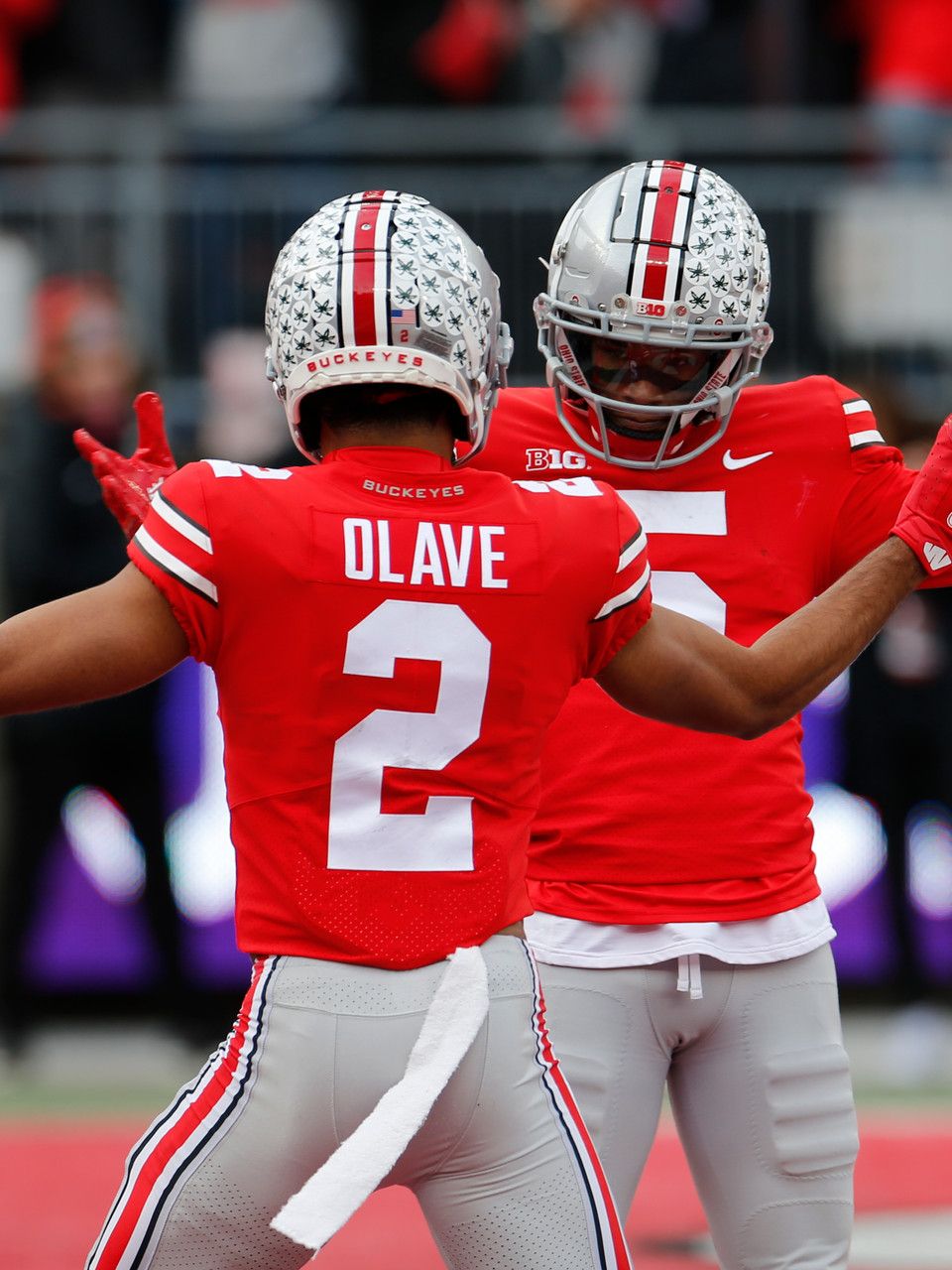 960x1280 Garrett Wilson Ohio State Wallpaper