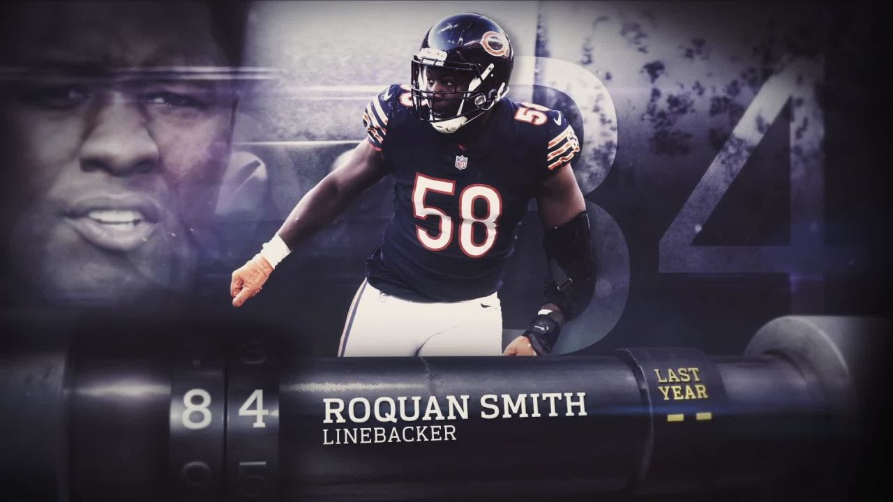1280x720 Players of 2022': Chicago Bears linebacker Roquan Smith. No. 84