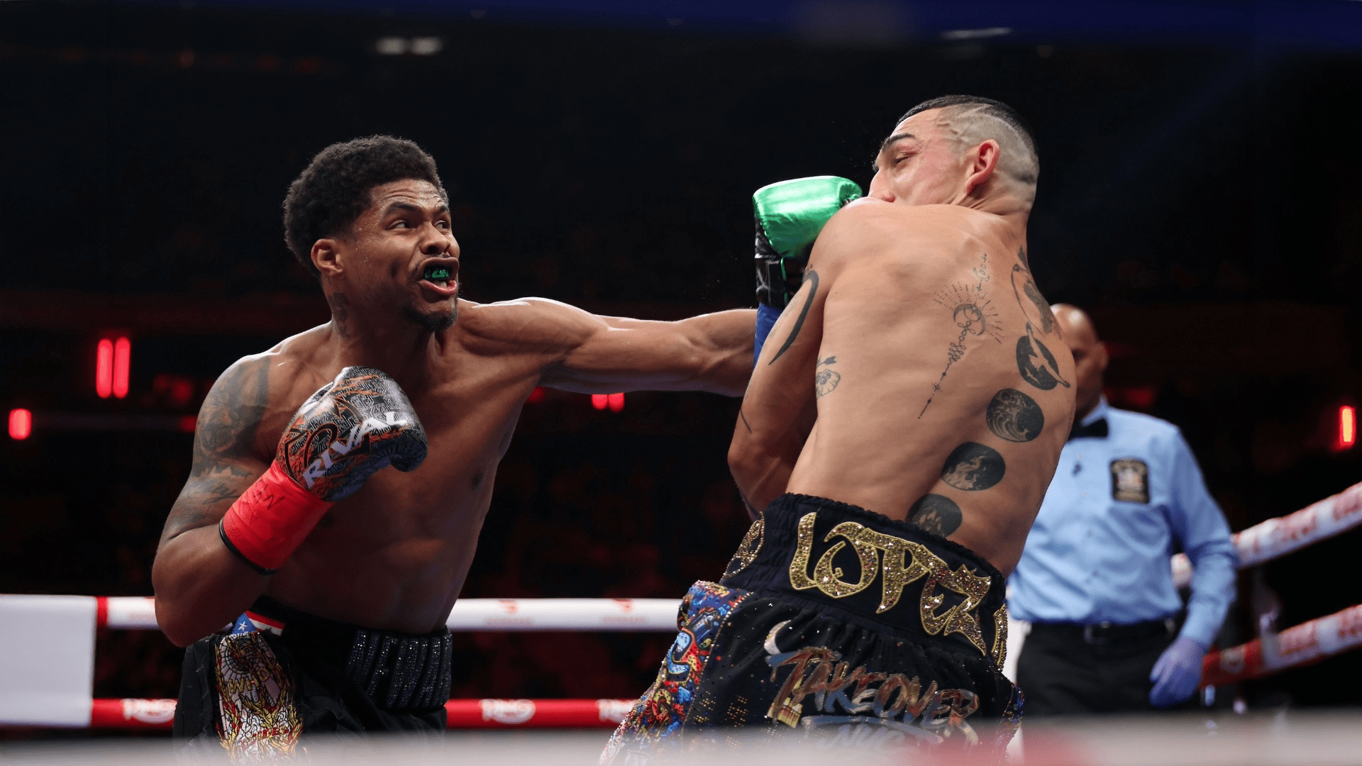 1920x1080 Shakur Stevenson Dethrones Teofimo Lopez To Earn Four Weight Champion Status: Relive Full Fight Highlights. DAZN News US