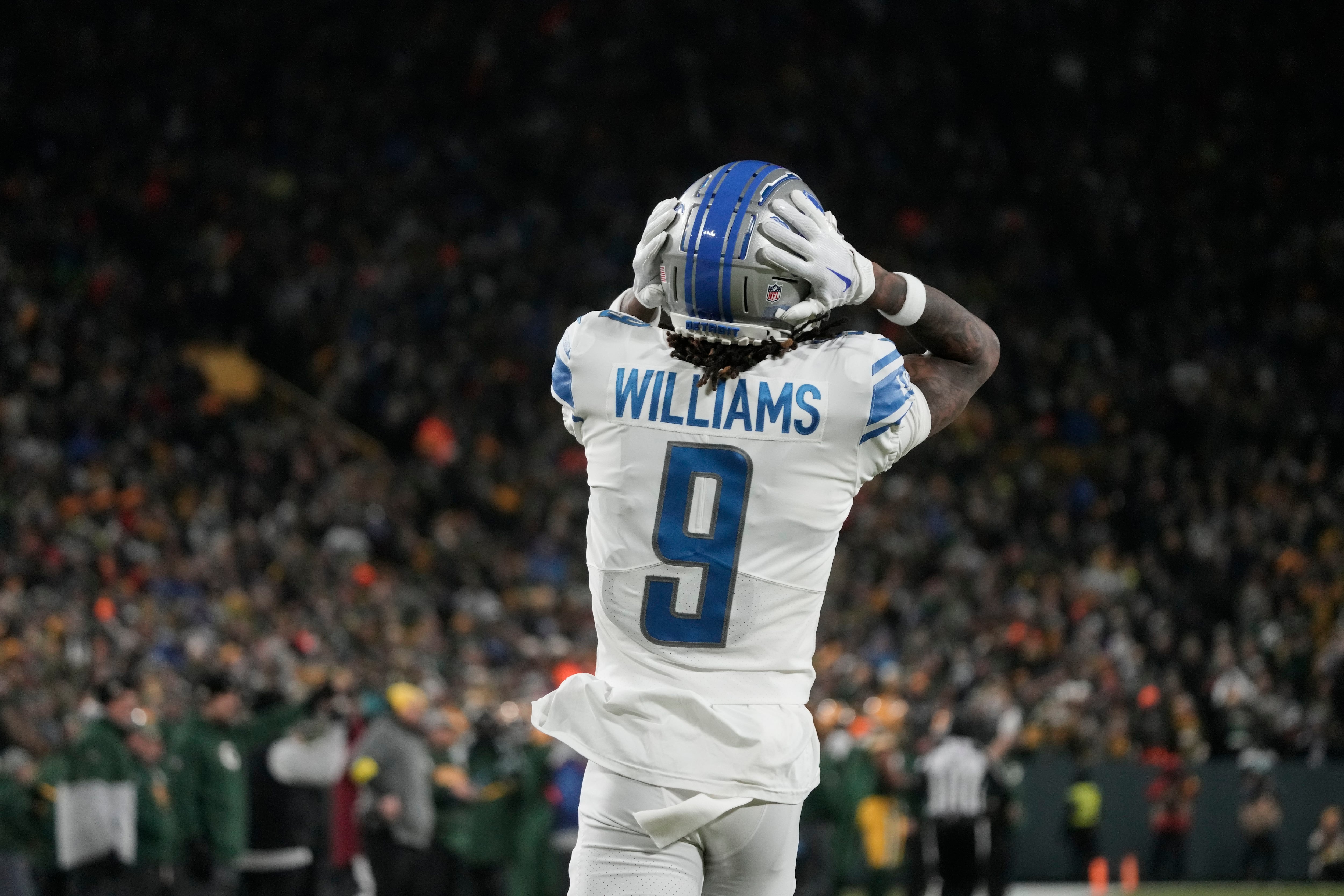 5000x3333 Jameson Williams among 4 Detroit Lions suspended for sports betting; 2 to be cut