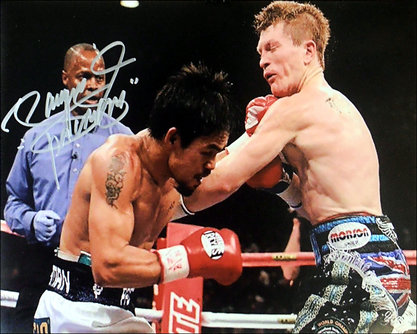 1654x1326 MANNY PACQUIAO vs. RICKY HATTON (10x8) G
