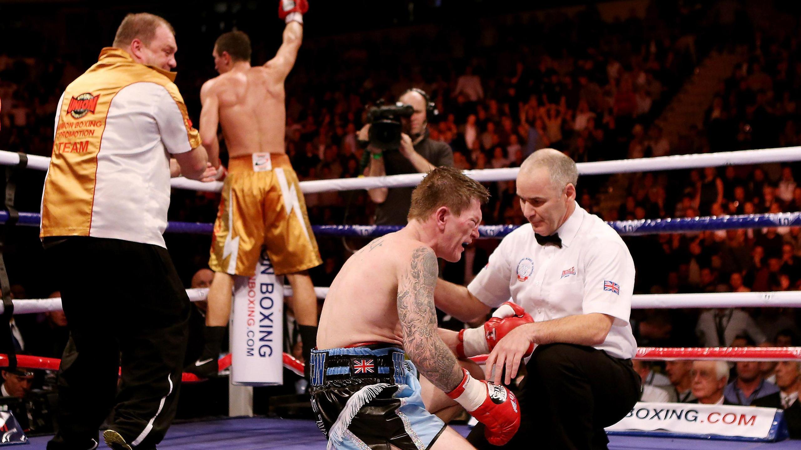 2560x1439 Ricky Hatton death: 'Etched in British sporting folklore' boxing career in picture