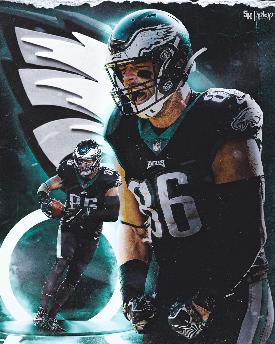 1080x1350 Zach Ertz FanArt!