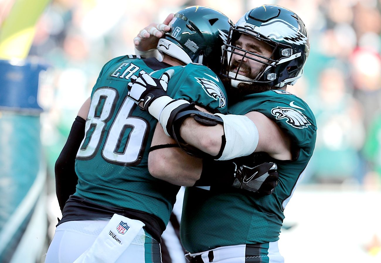 1300x898 It's pretty f***ing easy': Eagles' Jason Kelce on why Zach Ertz thrived, Sixers' Ben Simmons failed in Philadelphia
