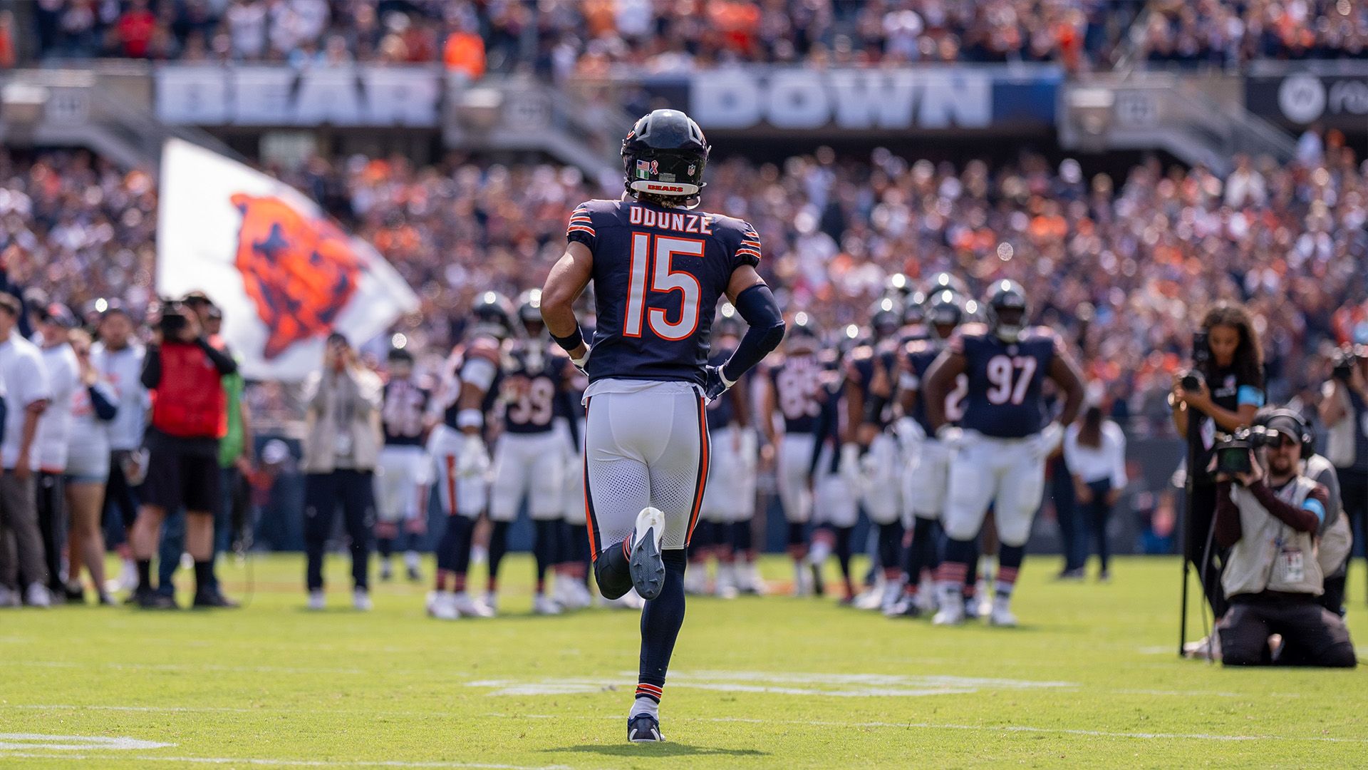 1920x1080 Rome Odunze Injury Update. Marquee Sports Network of the Cubs, Bears, Red Stars