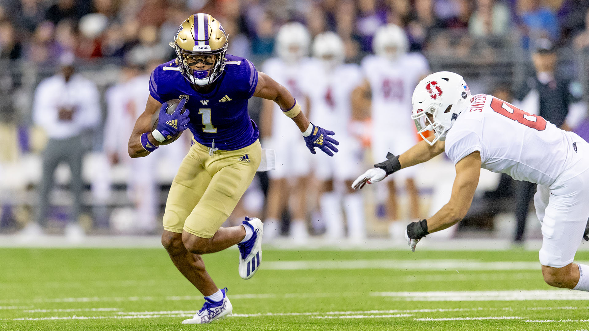 1920x1080 Washington's Odunze, Trice Named To AP Preseason All American First Team