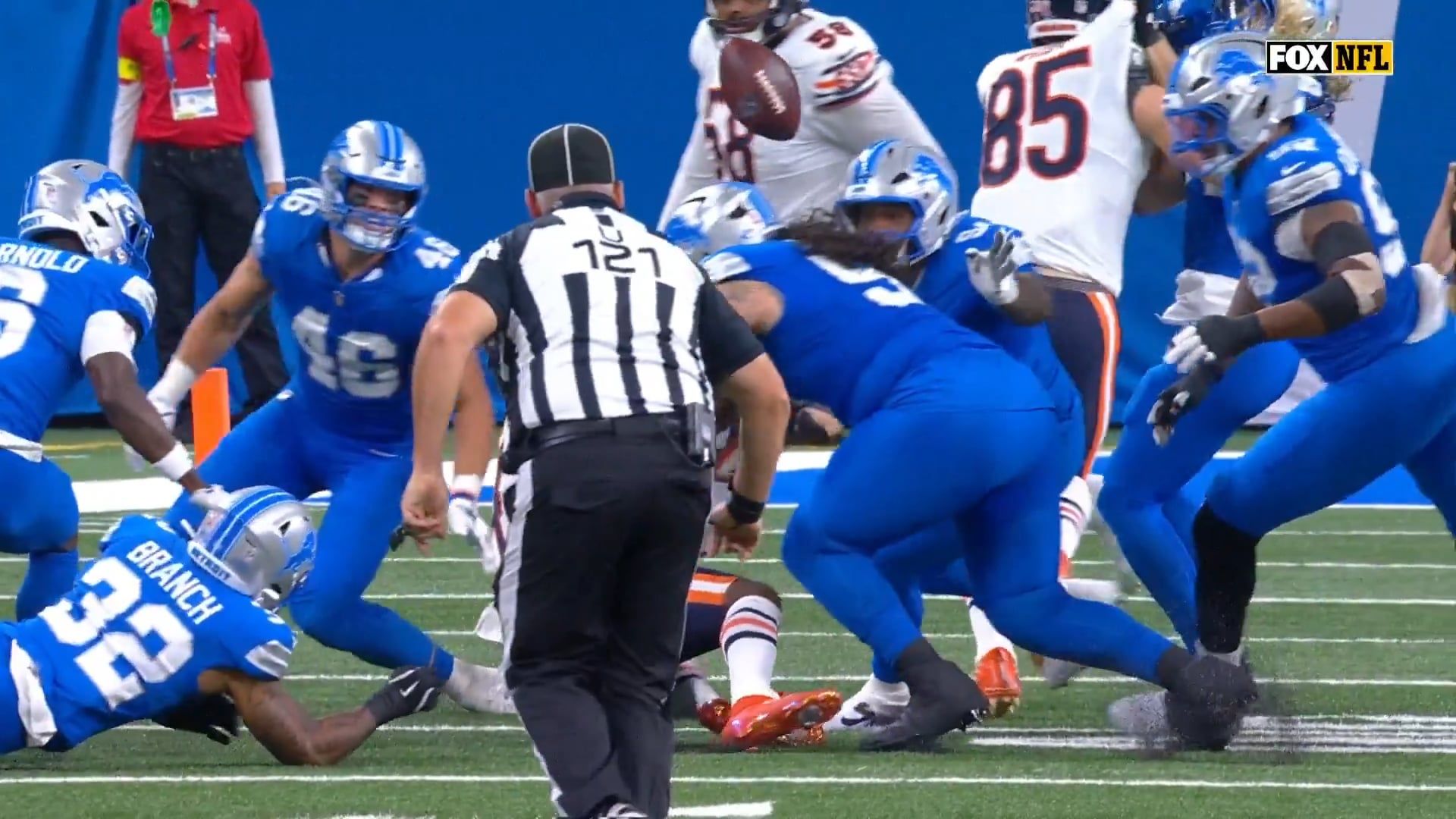 1920x1080 [Highlight Brian Branch knocks out a mouthguard forces the fumble in the process!