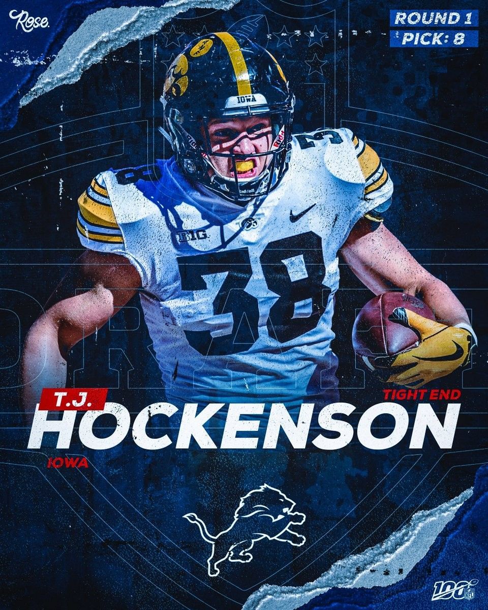 960x1200 TJ Hockenson Wallpaper