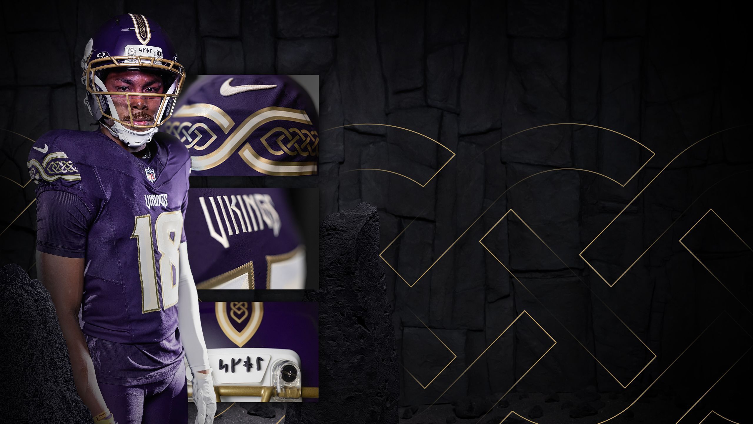 2560x1440 Desktop Wallpaper website of the Minnesota Vikings