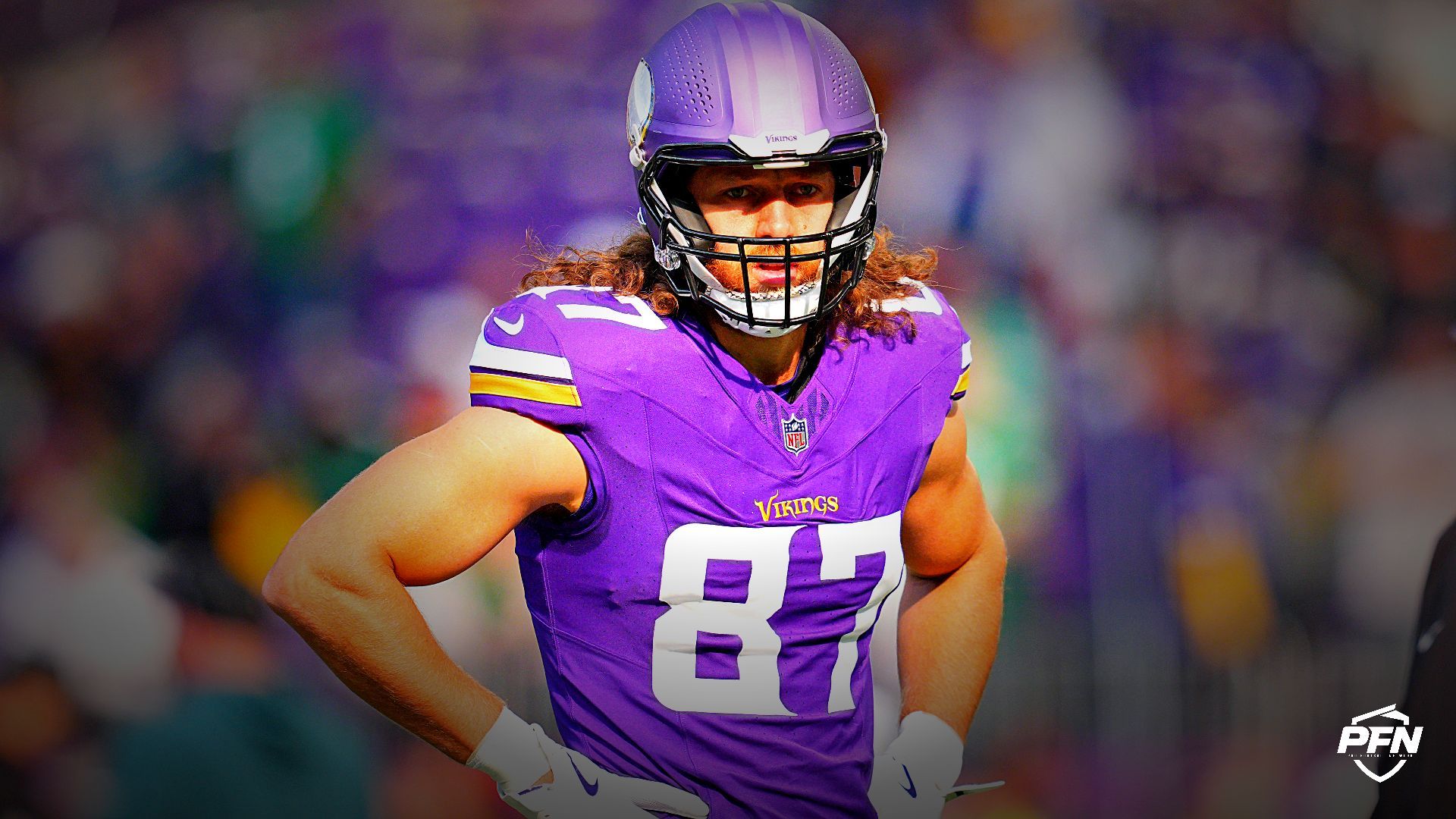 1920x1080 T.J. Hockenson Fantasy Projection 2026: Can the Vikings TE Rebound Into a Viable Option?