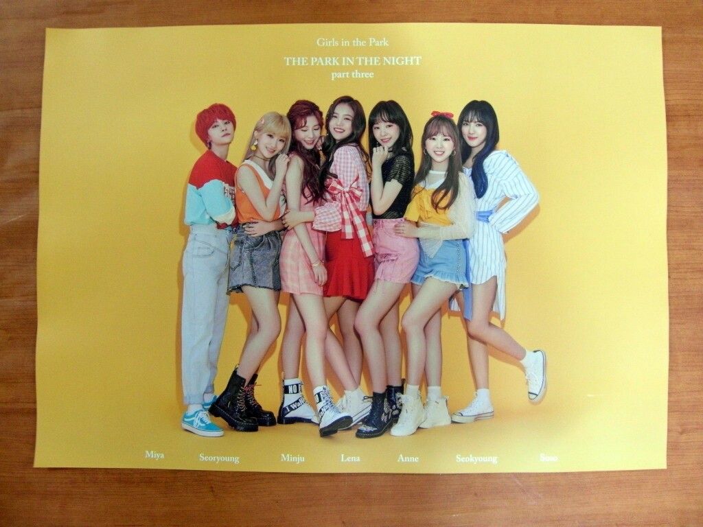 1024x768 GWSN Park In The Night (Part Three A) [OFFICIAL] POSTER K POP *NEW*