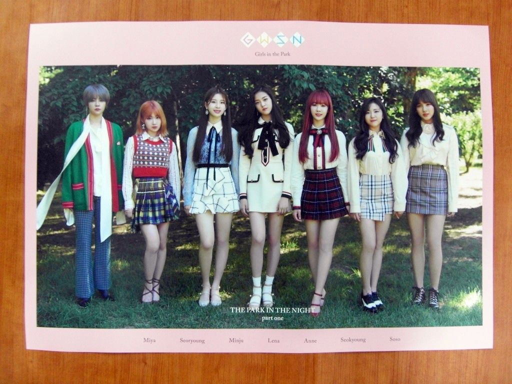 1024x768 GWSN Park In The Night (Part One) [OFFICIAL] POSTER K POP *NEW*