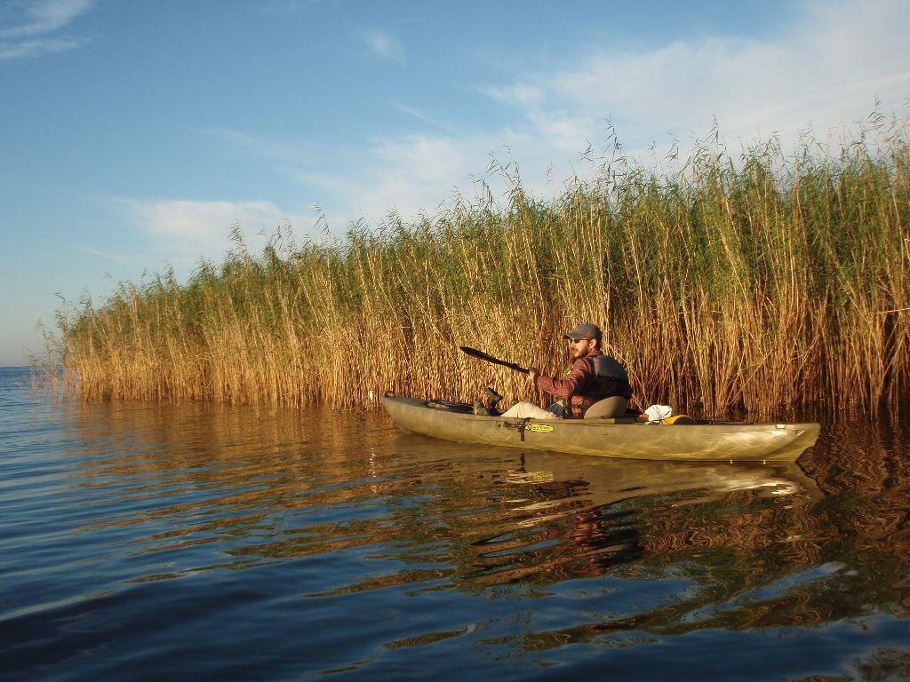 1024x768 Desktop Image Kayak Fishing .