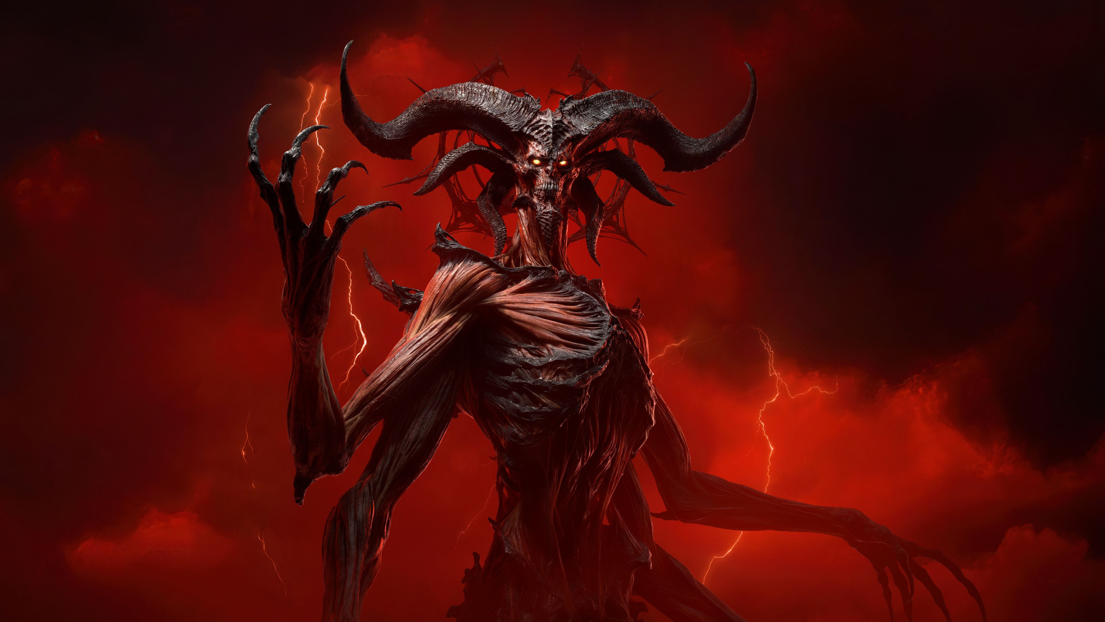 3840x2160 Mephisto Diablo IV: Lord of Hatred 8K 4K Wallpaper HD PC