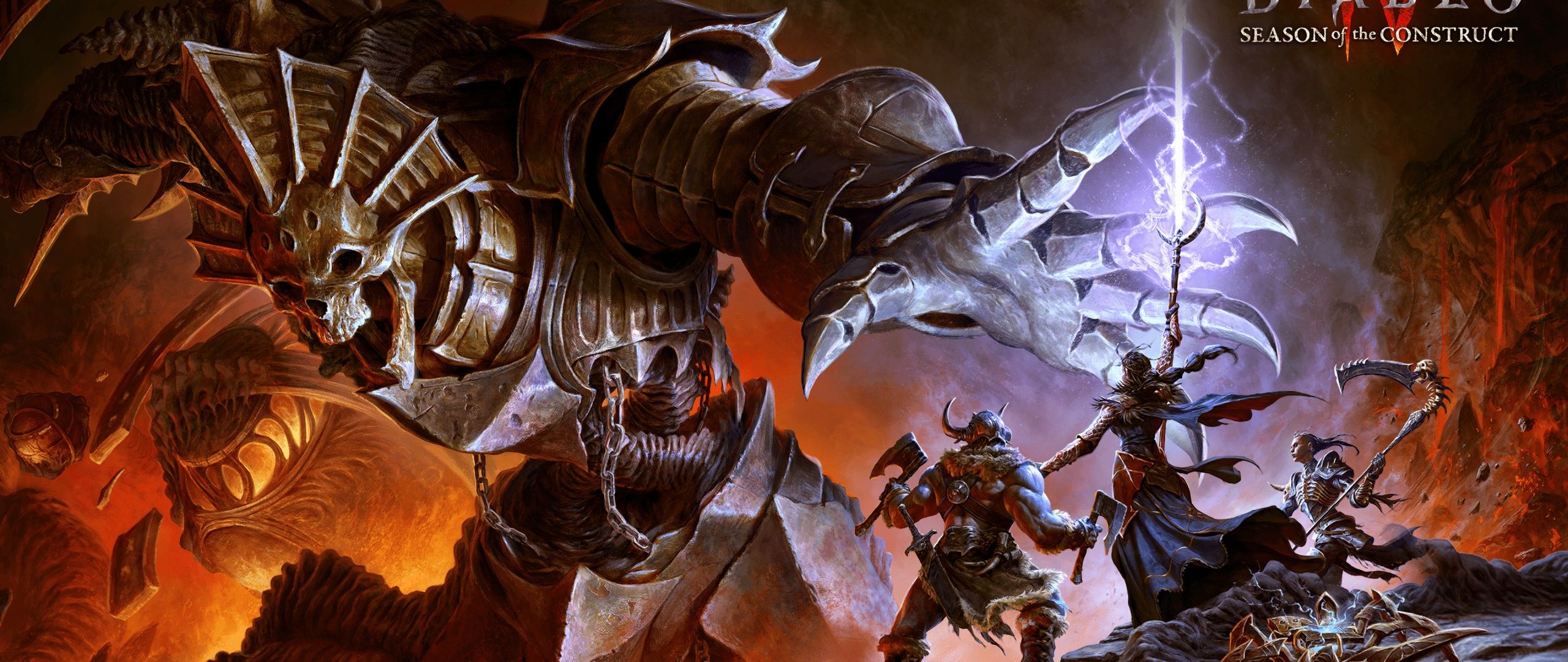 2560x1080 Diablo 4 Season of the Construct 4K Wallpaper